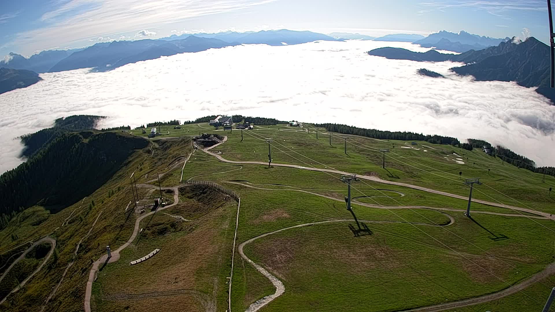 Kronplatz vrh | pogled na Valdaora – Olang