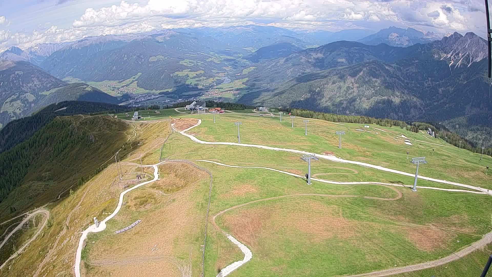 Sommet du Kronplatz | vue sur Valdaora – Olang