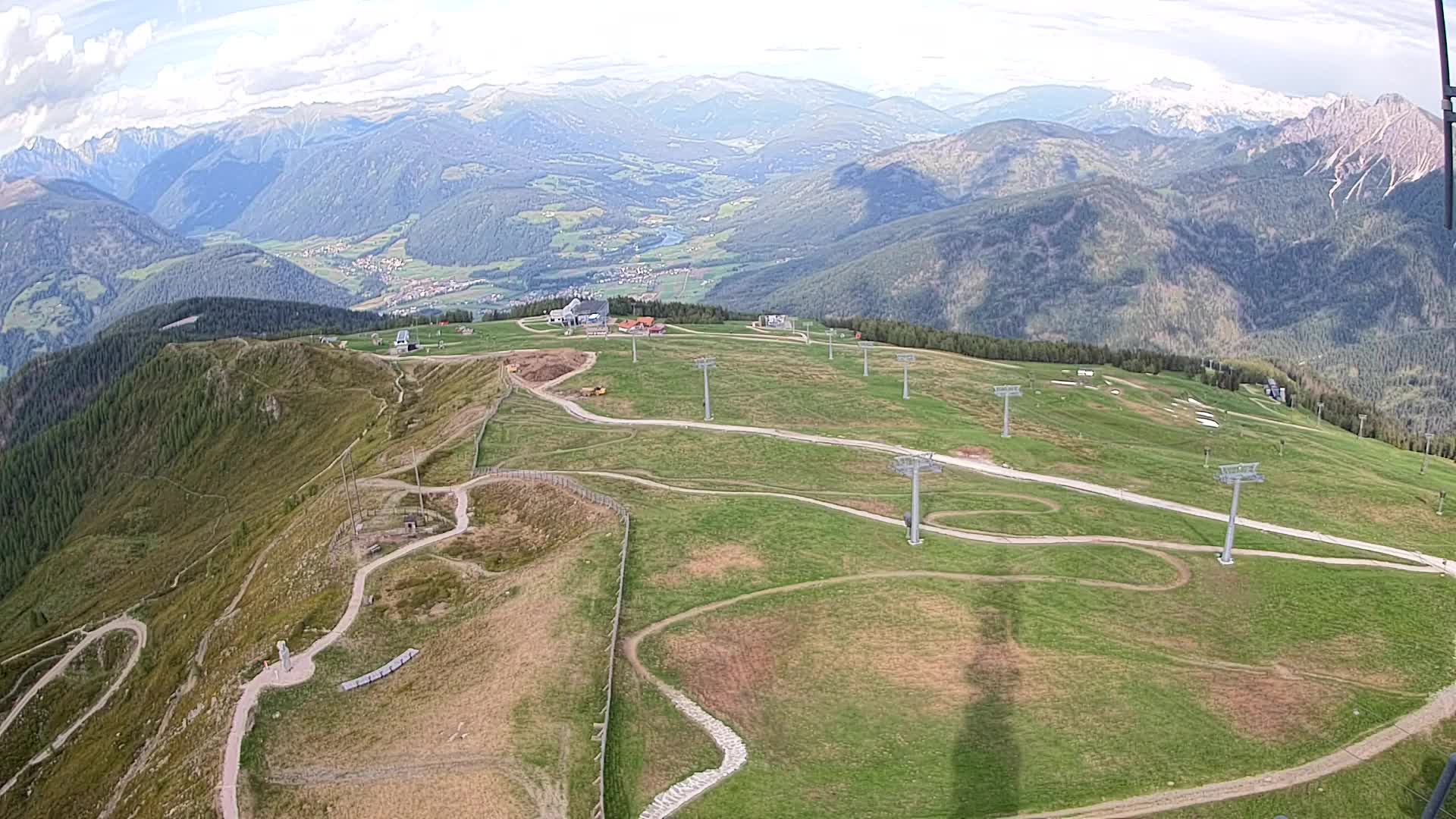 Kronplatz-Gipfel | Blick nach Olang – Valdaora