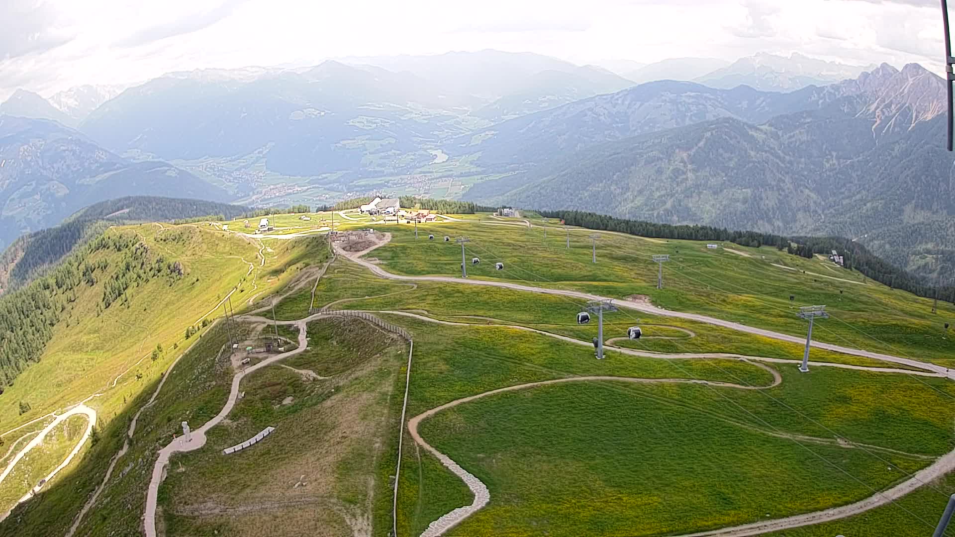 Sommet du Kronplatz | vue sur Valdaora – Olang