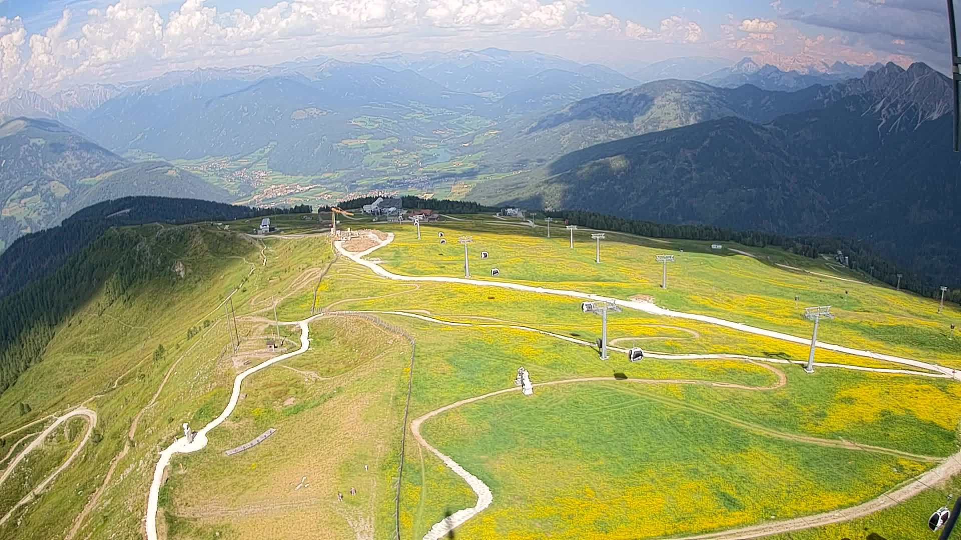 Kronplatz vrh | pogled na Valdaoro – Olang
