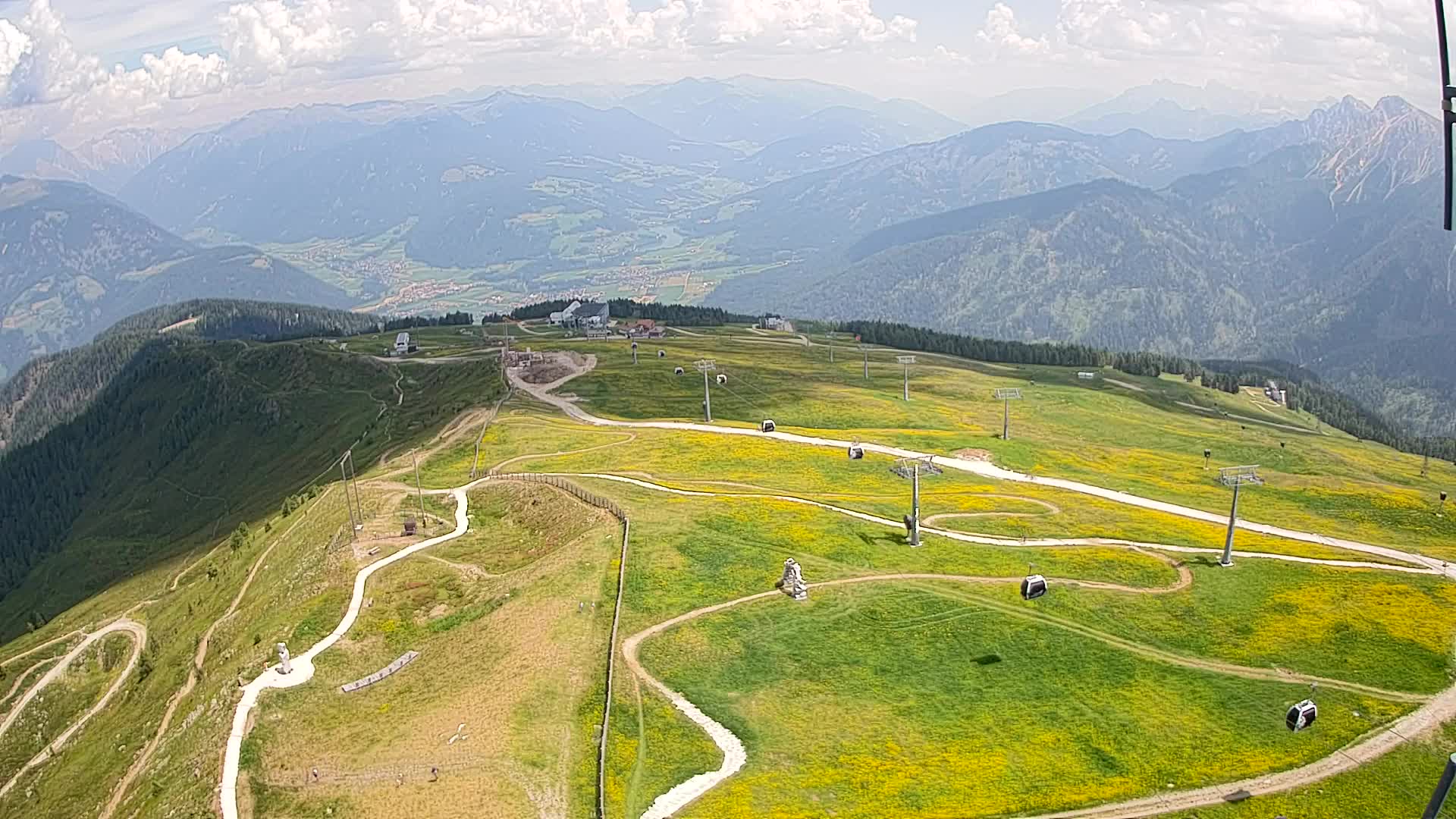 Cima Kronplatz | vista a Valdaora – Olang