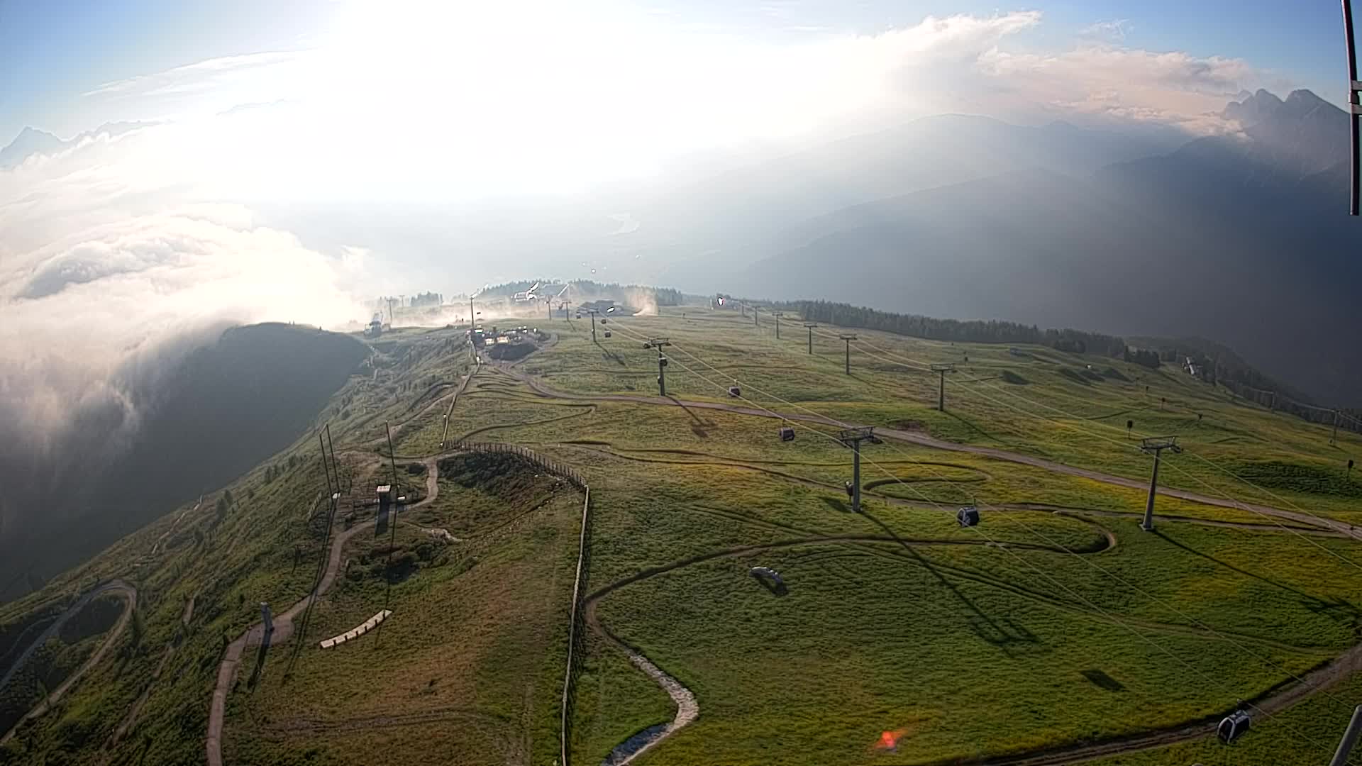 Sommet du Kronplatz | vue sur Valdaora – Olang