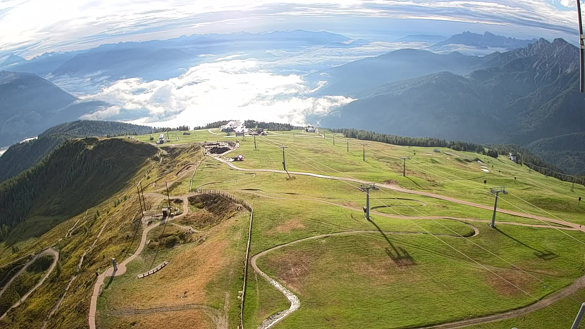 Sommet du Kronplatz | vue sur Valdaora – Olang
