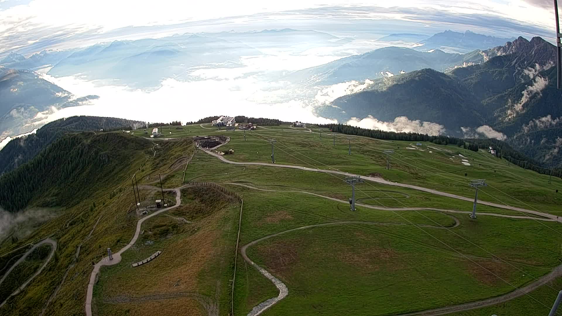 Kronplatz vrh | pogled na Valdaora – Olang