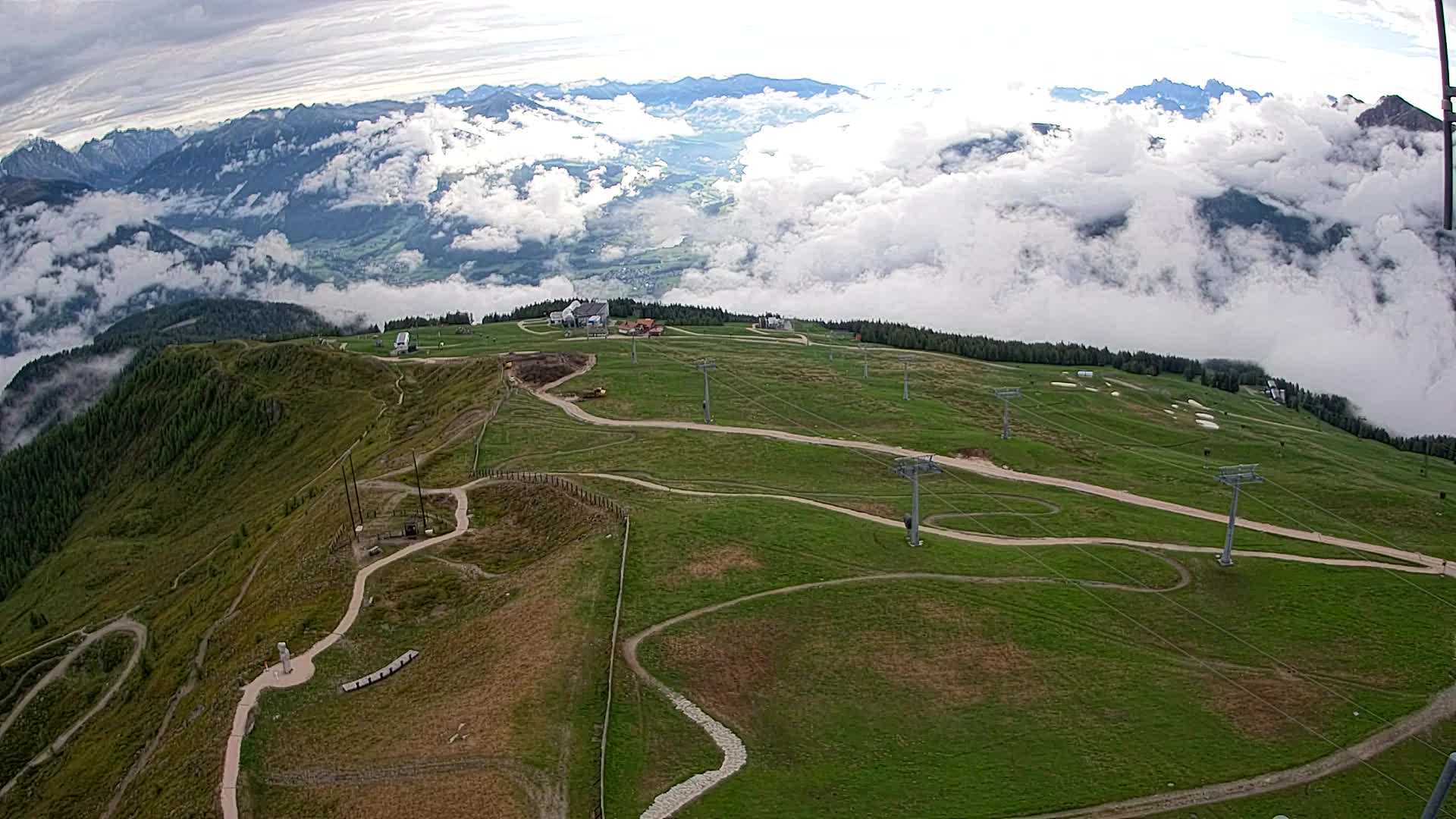 Kronplatz vrh | pogled na Valdaora – Olang
