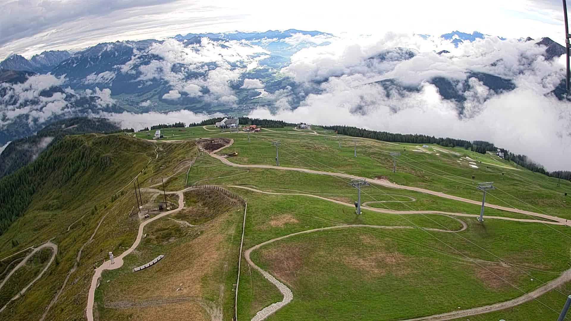 Kronplatz vrh | pogled na Valdaora – Olang