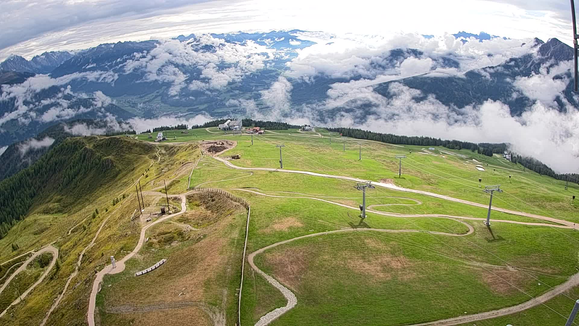 Kronplatz vrh | pogled na Valdaora – Olang