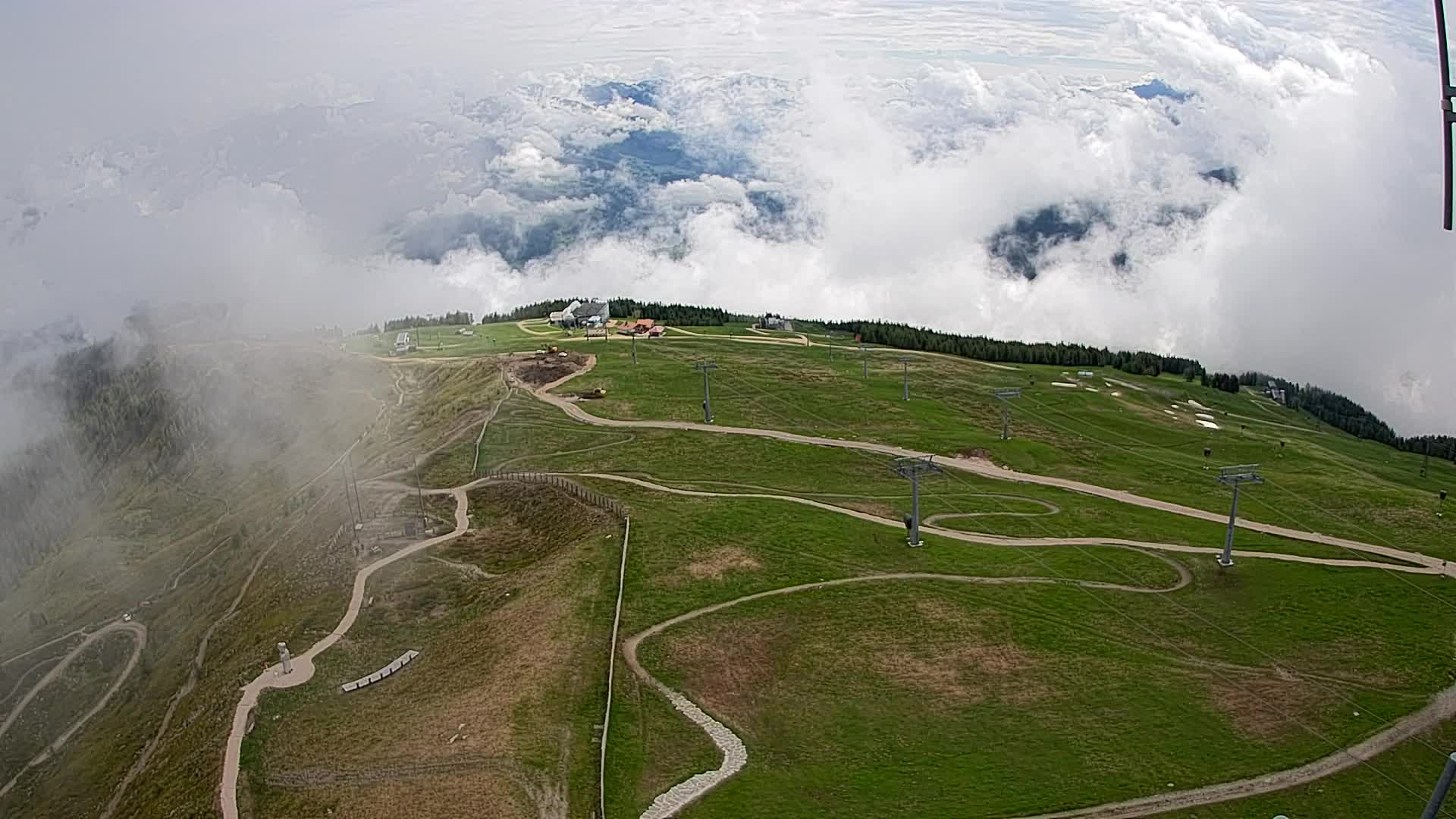 Sommet du Kronplatz | vue sur Valdaora – Olang