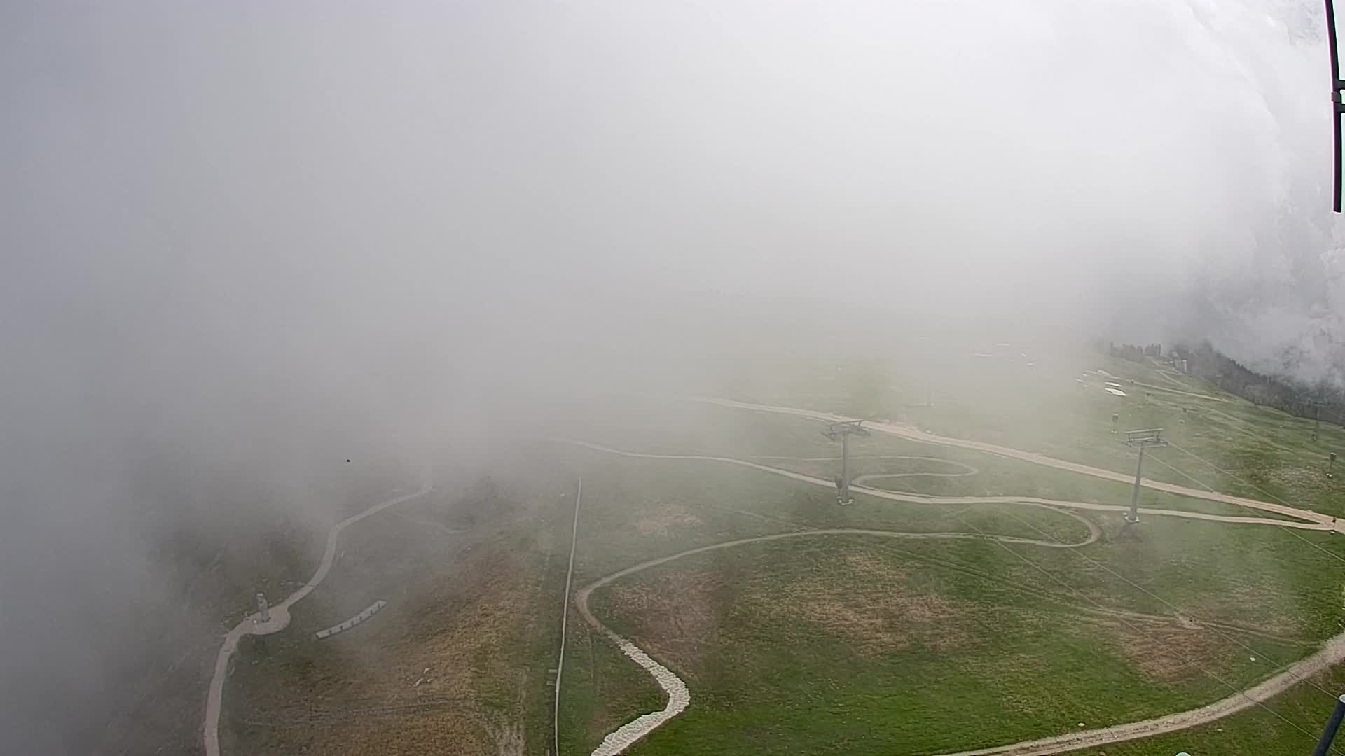 Kronplatz-Gipfel | Blick nach Olang – Valdaora