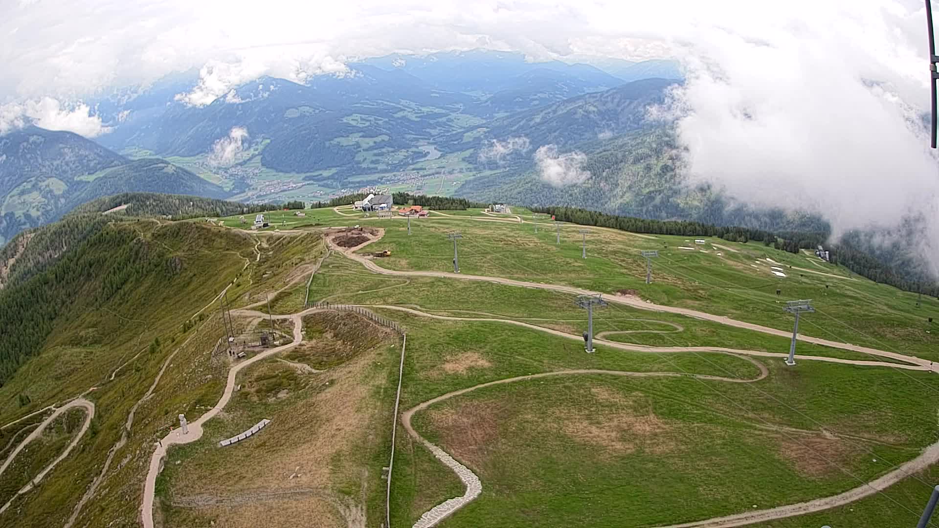 Kronplatz vrh | pogled na Valdaoro – Olang