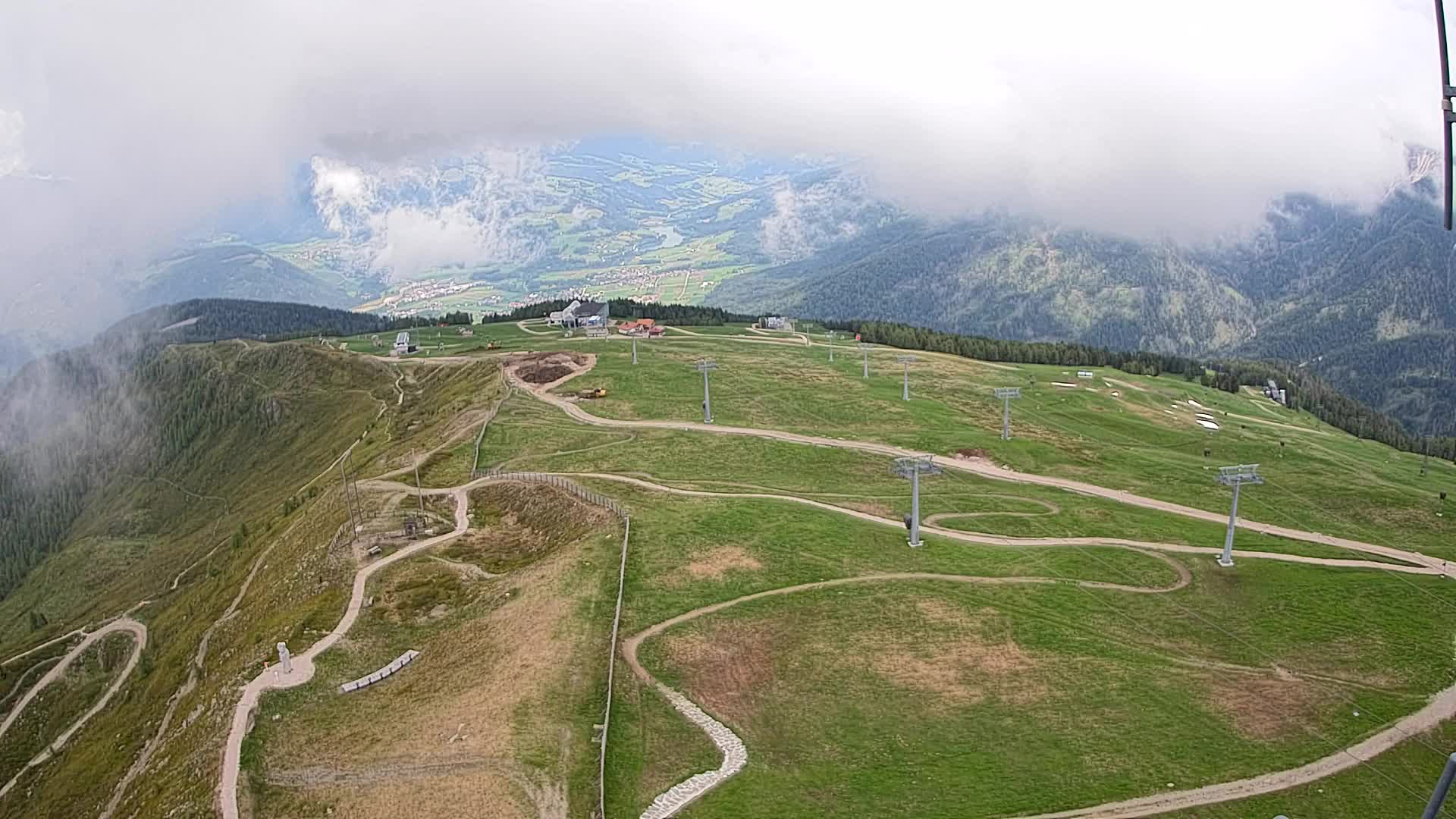 Sommet du Kronplatz | vue sur Valdaora – Olang