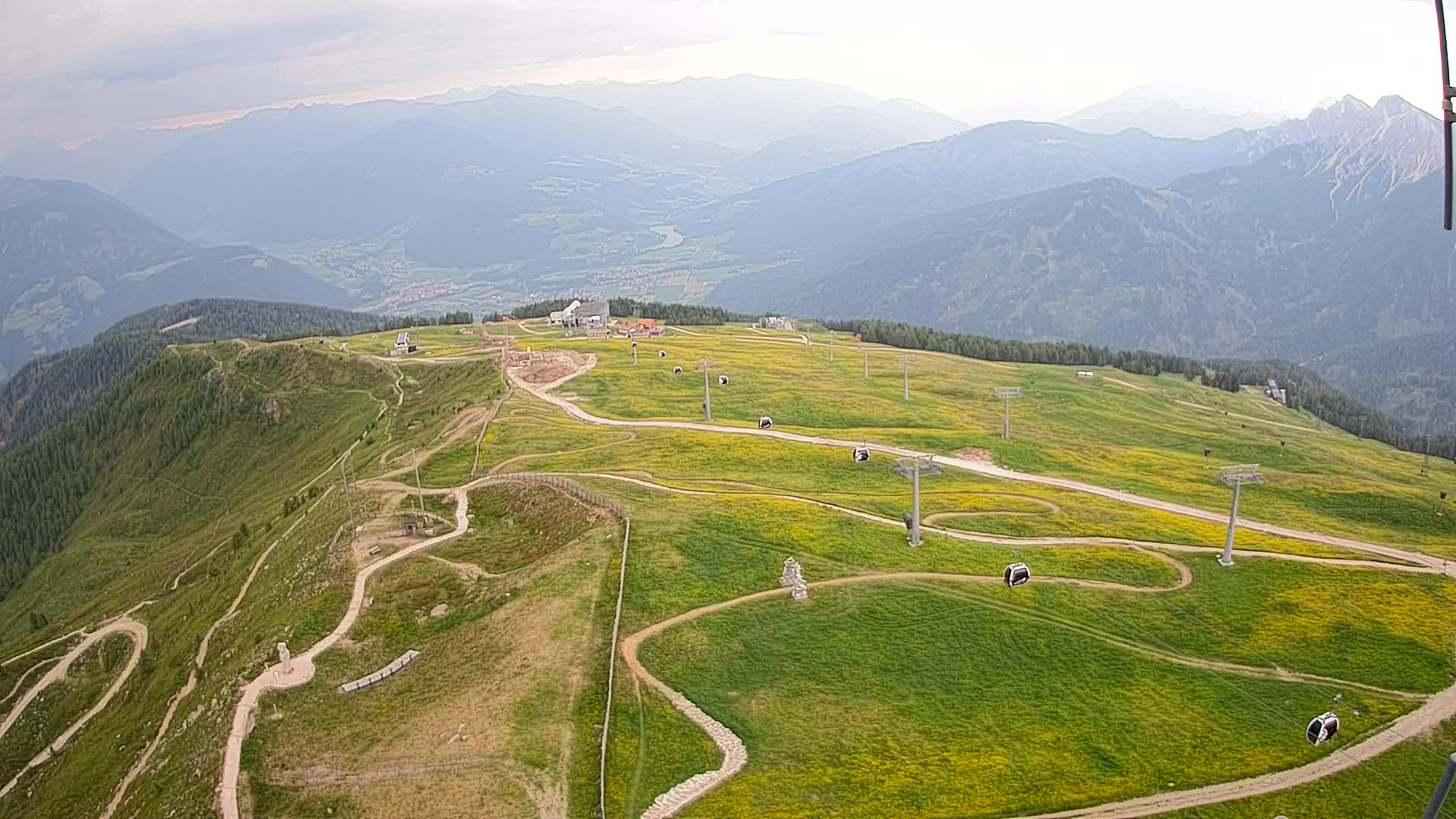 Kronplatz vrh | pogled na Valdaora – Olang