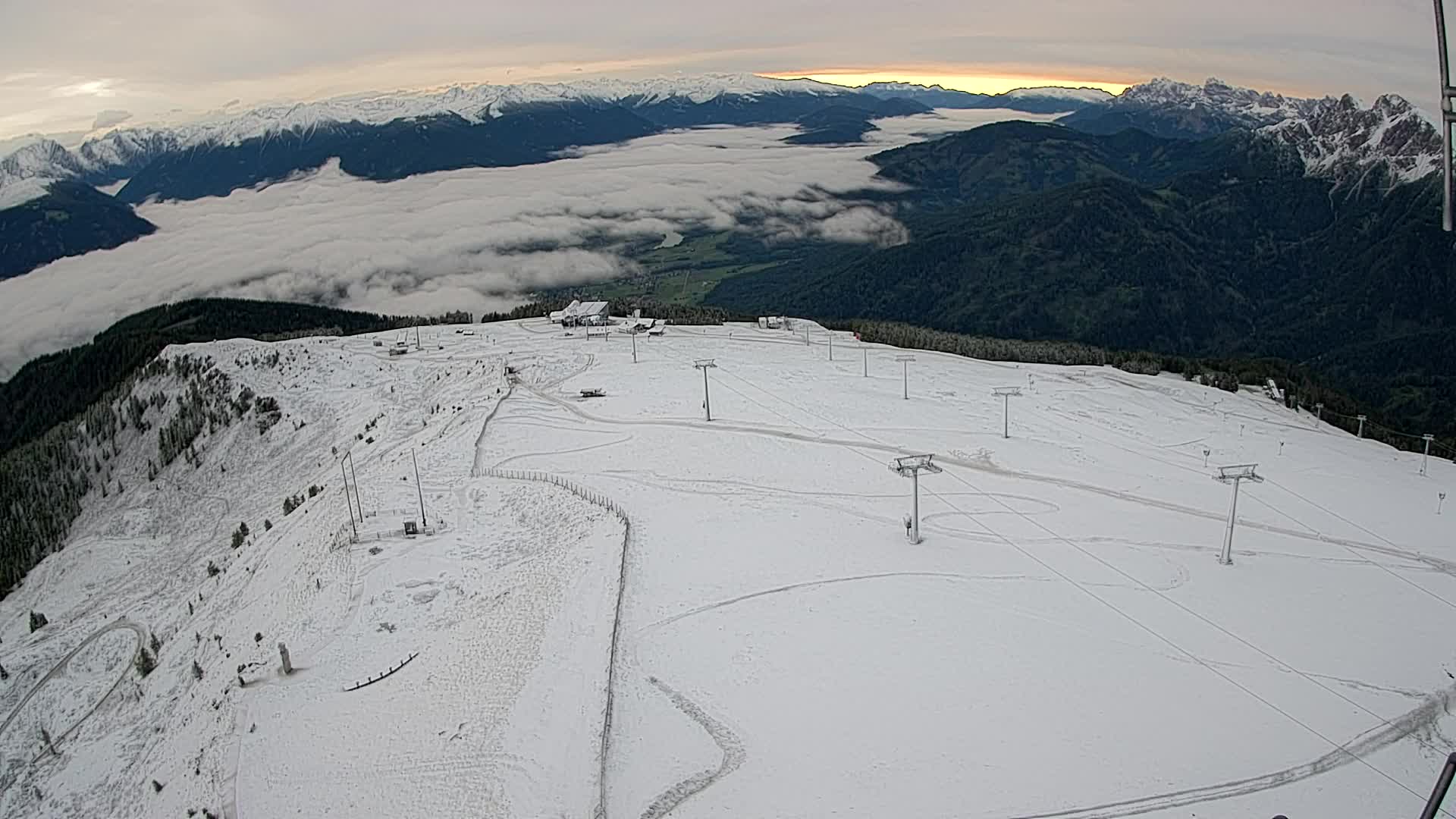 Kronplatz vrh | pogled na Valdaoro – Olang