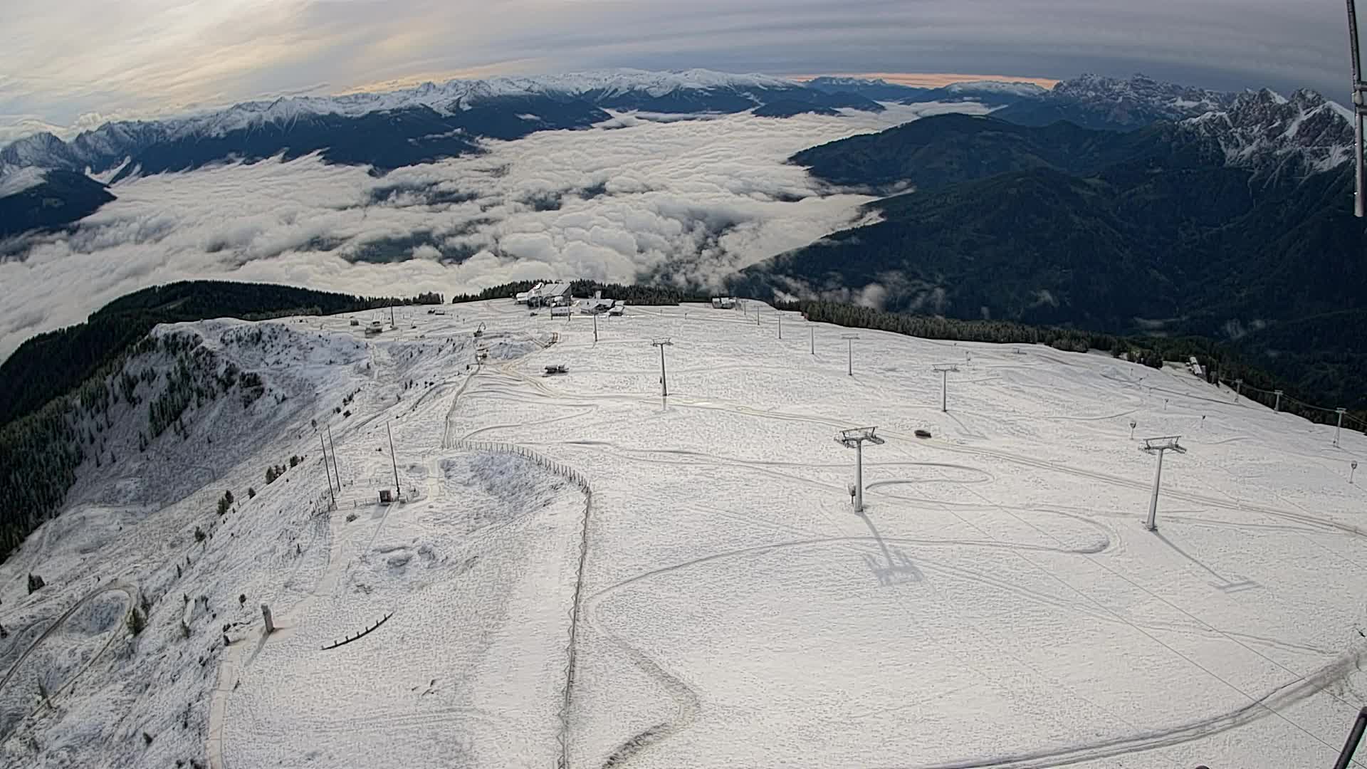 Sommet du Kronplatz | vue sur Valdaora – Olang
