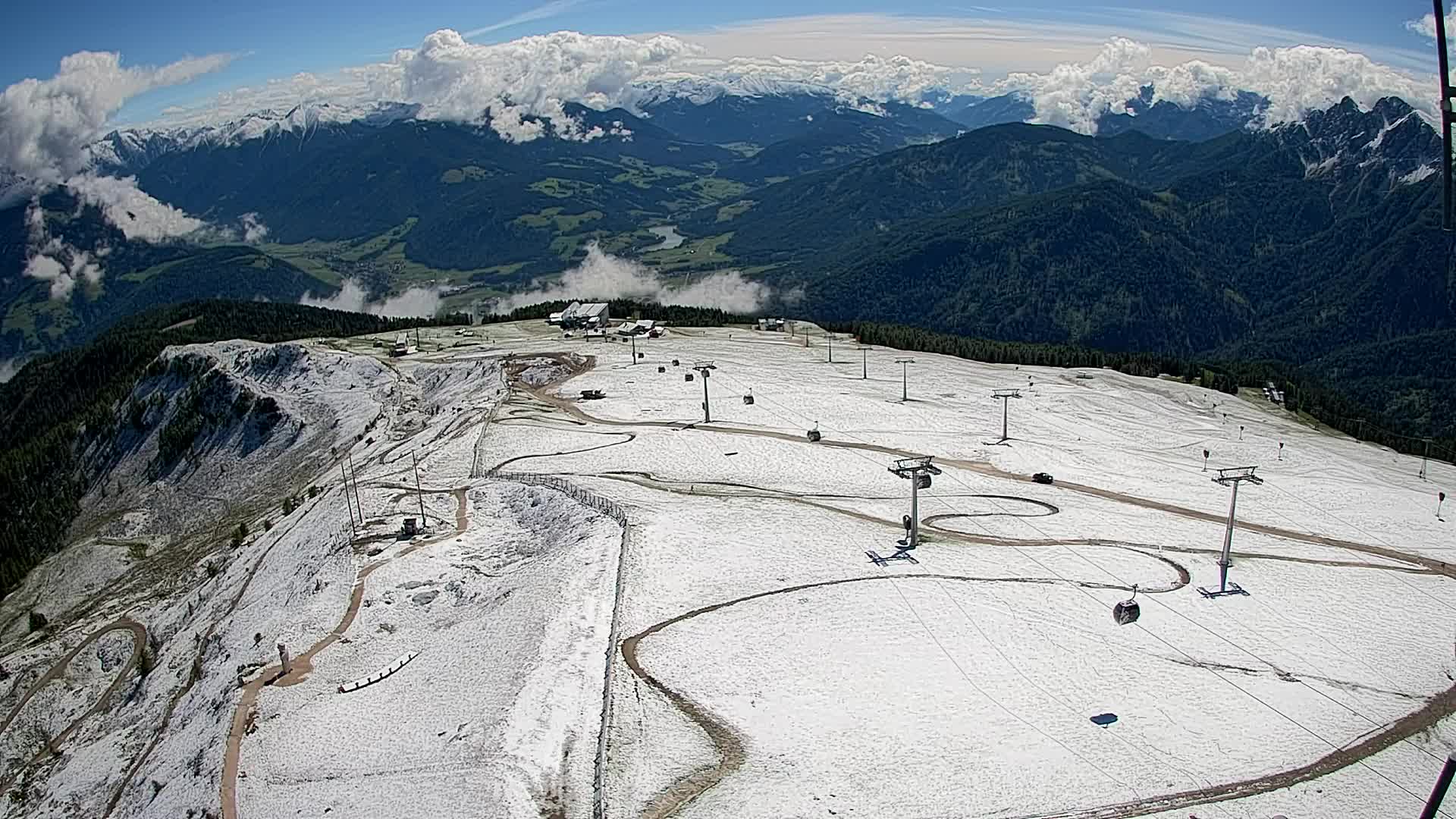 Sommet du Kronplatz | vue sur Valdaora – Olang