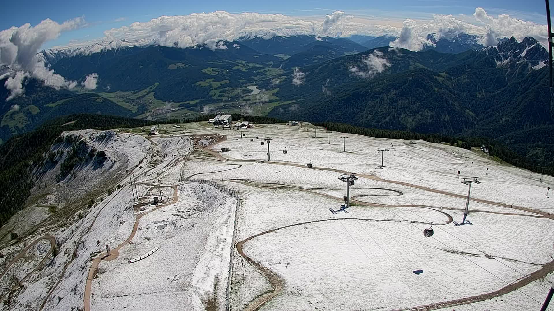 Kronplatz vrh | pogled na Valdaora – Olang