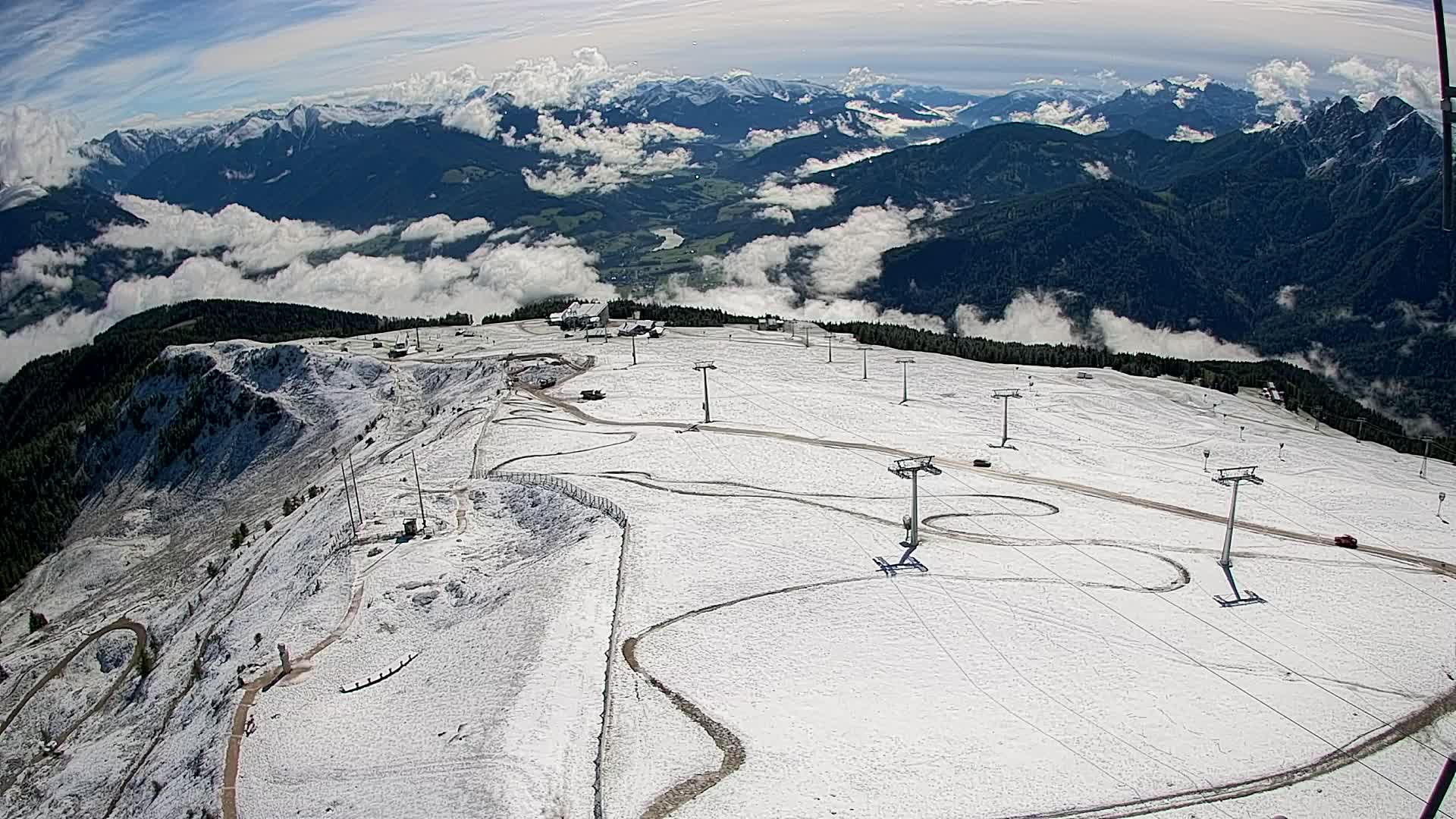 Sommet du Kronplatz | vue sur Valdaora – Olang