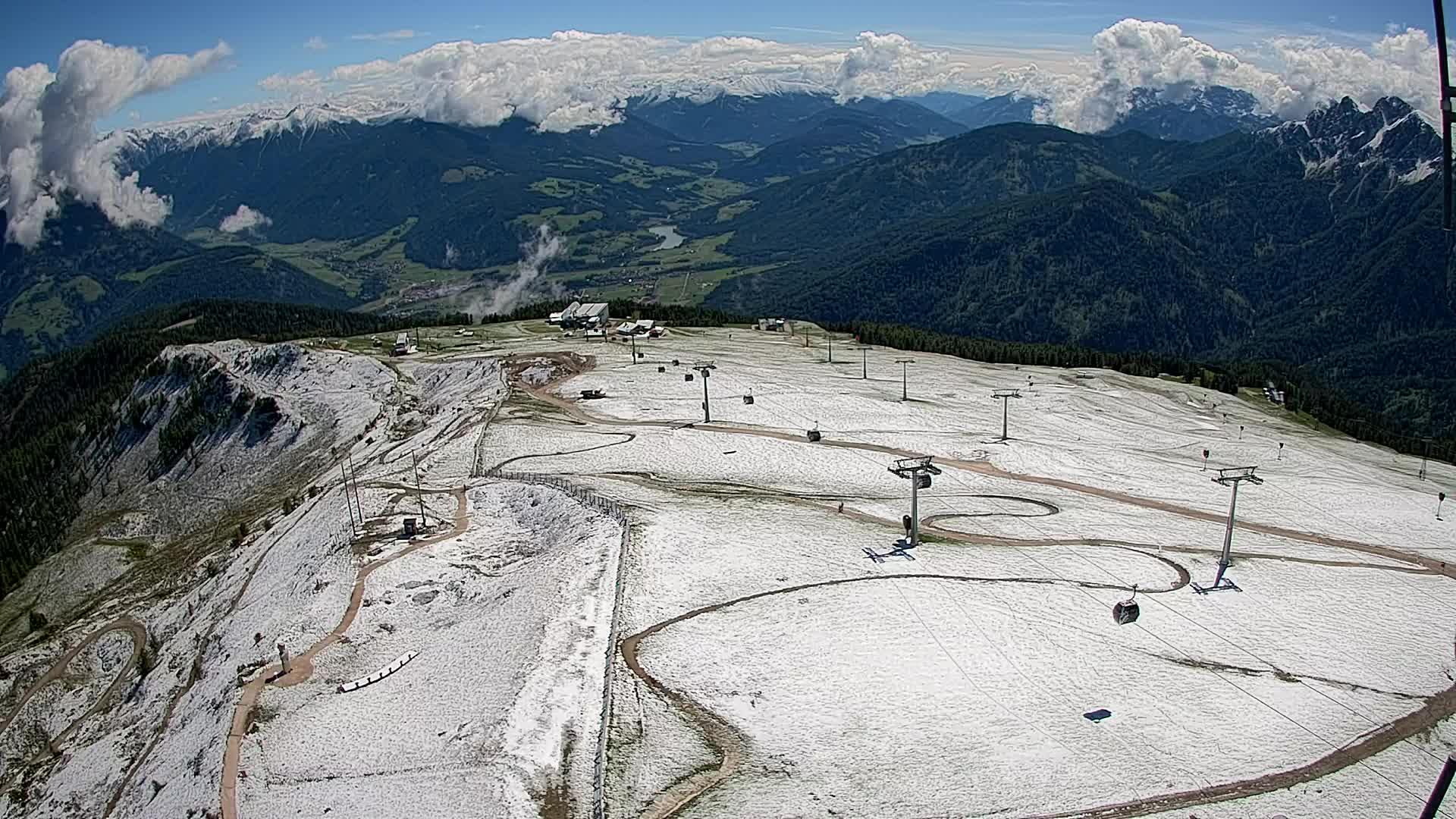 Kronplatz vrh | pogled na Valdaoro – Olang