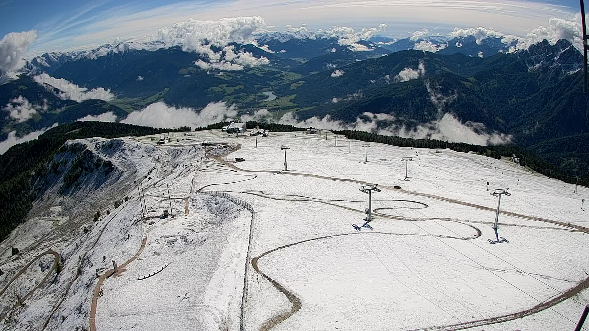 Sommet du Kronplatz | vue sur Valdaora – Olang