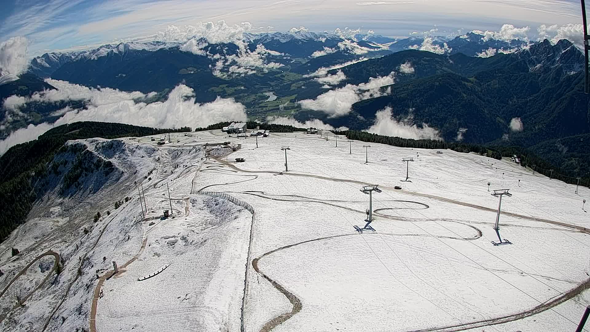 Sommet du Kronplatz | vue sur Valdaora – Olang