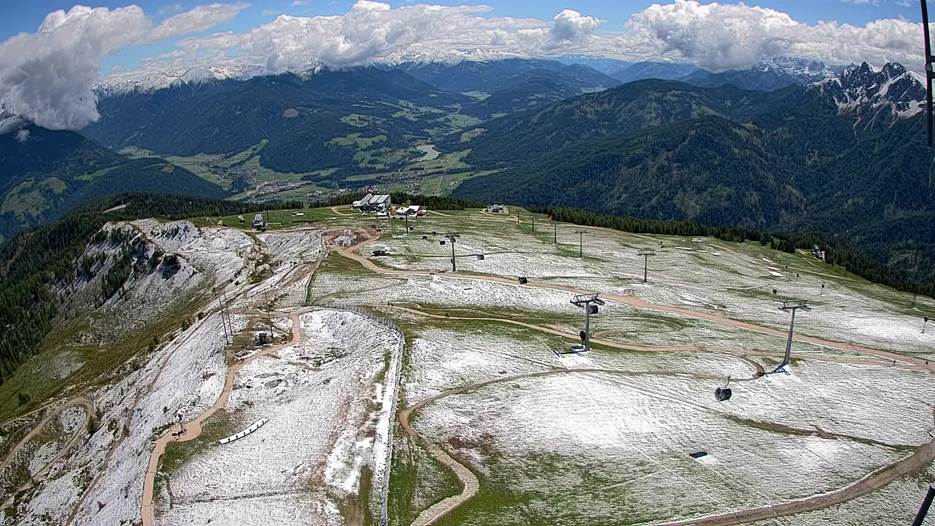 Sommet du Kronplatz | vue sur Valdaora – Olang