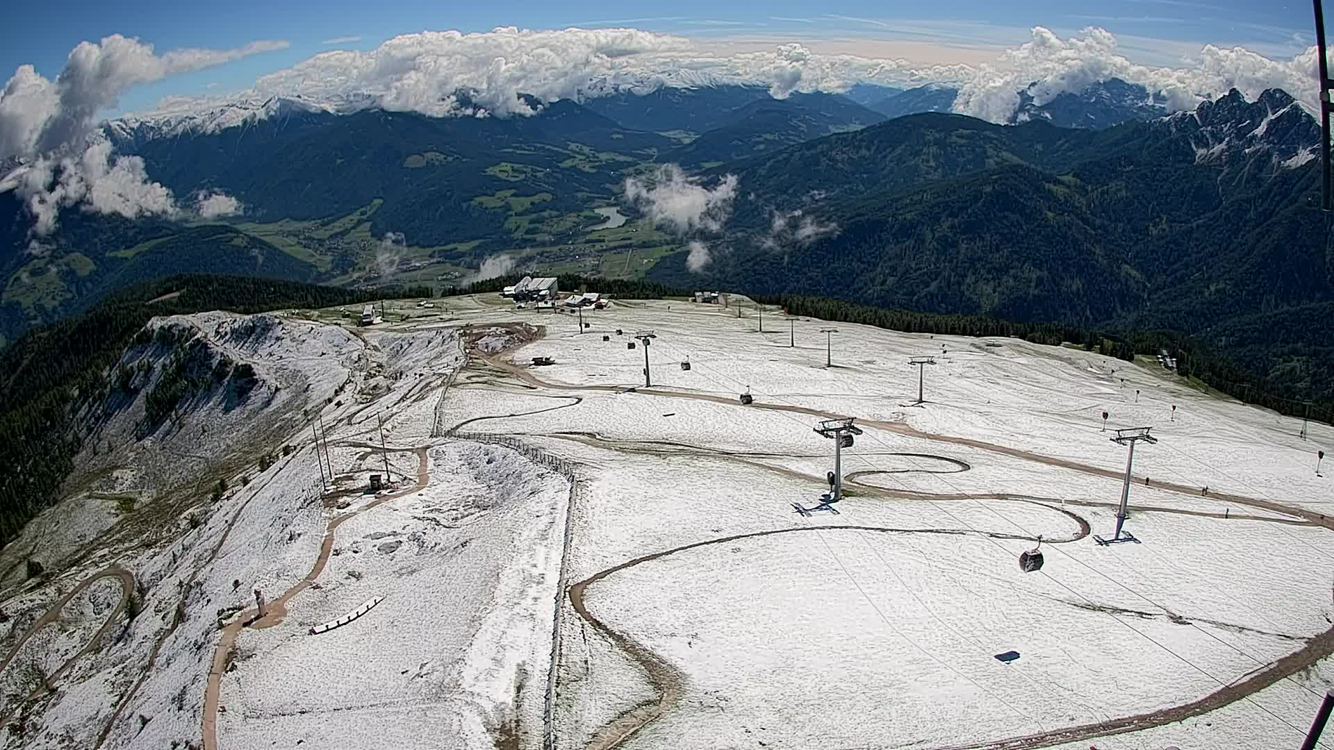 Kronplatz vrh | pogled na Valdaoro – Olang