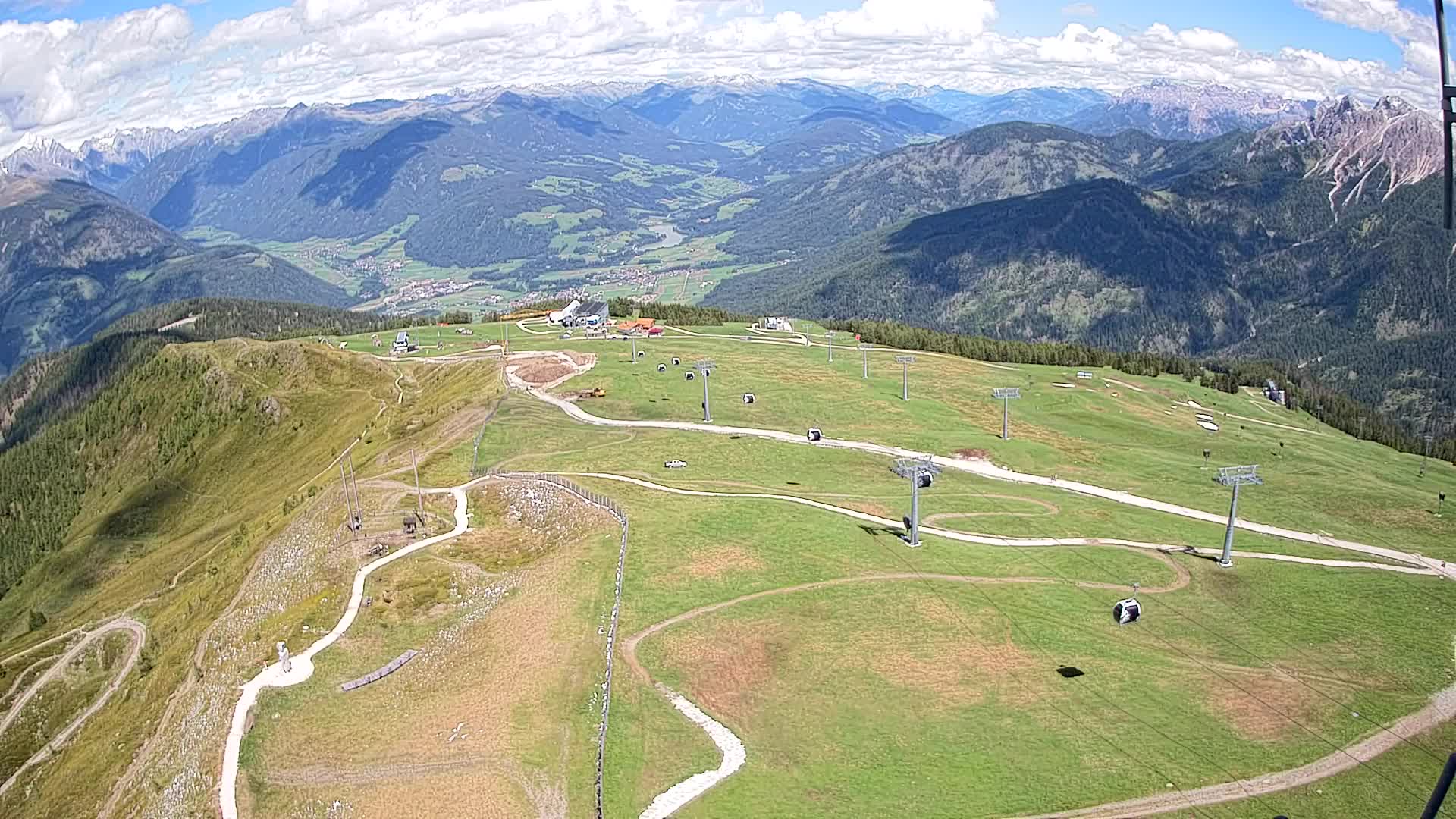 Kronplatz vrh | pogled na Valdaora – Olang