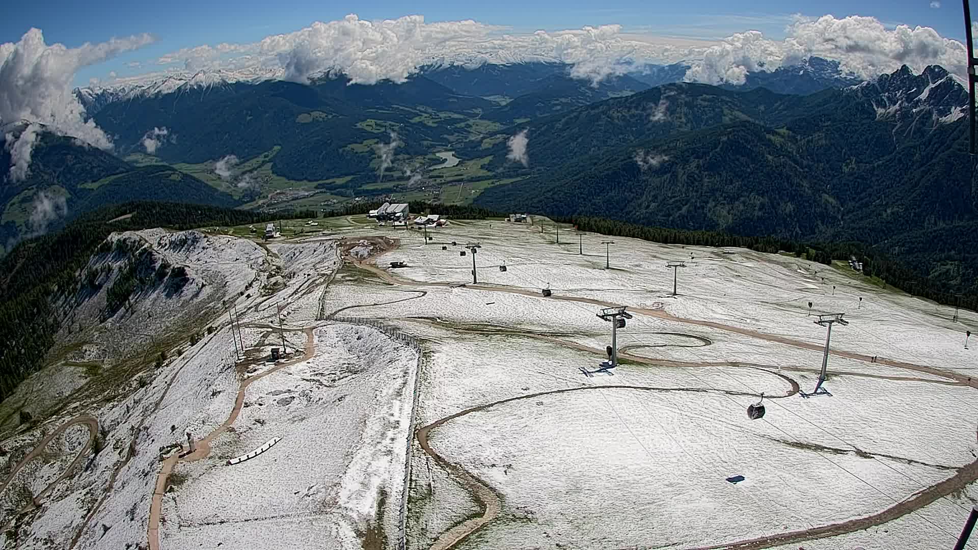 Cima Kronplatz | vista a Valdaora – Olang