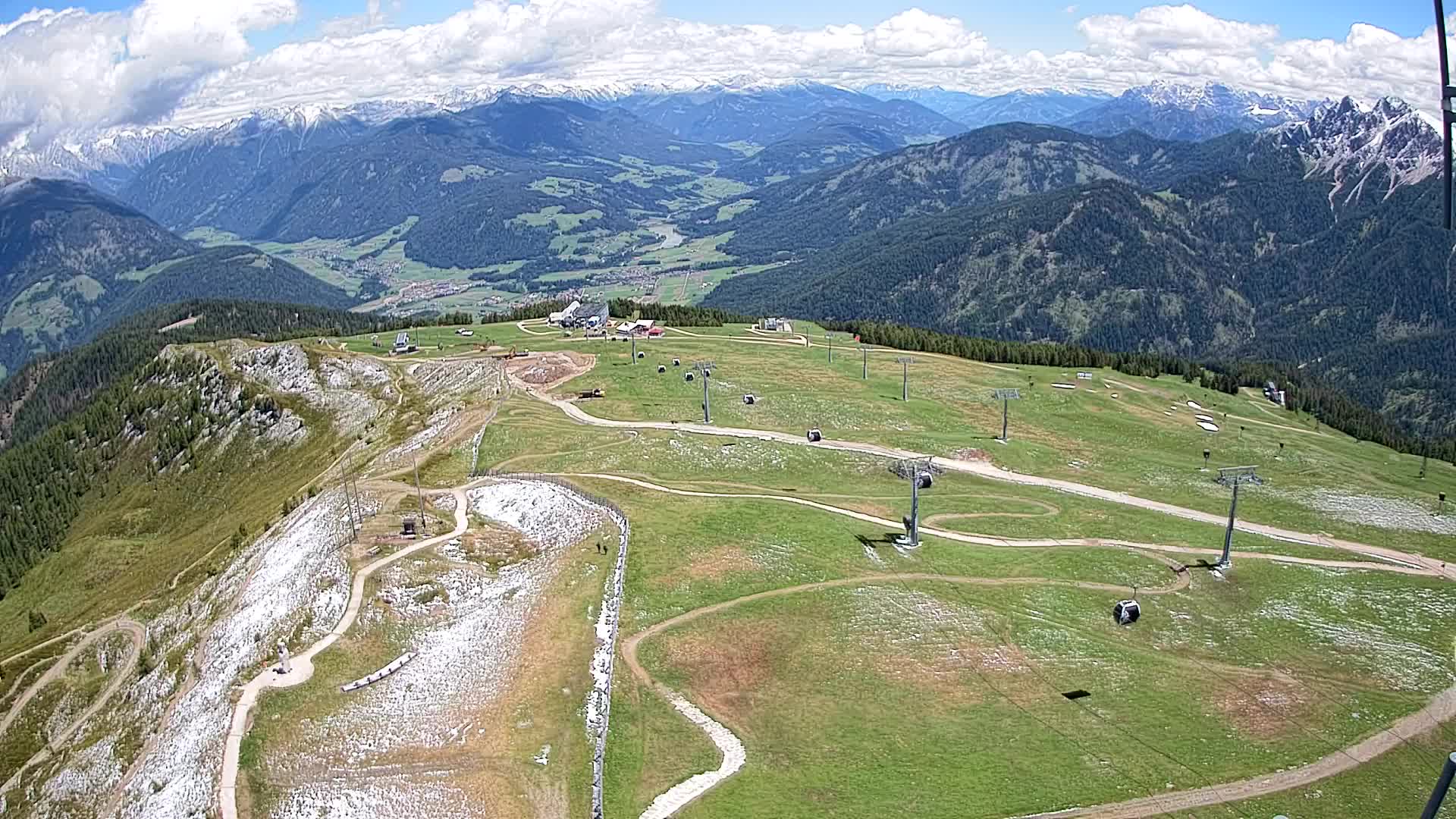 Kronplatz vrh | pogled na Valdaora – Olang