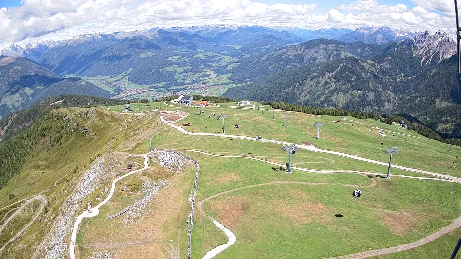 Sommet du Kronplatz | vue sur Valdaora – Olang