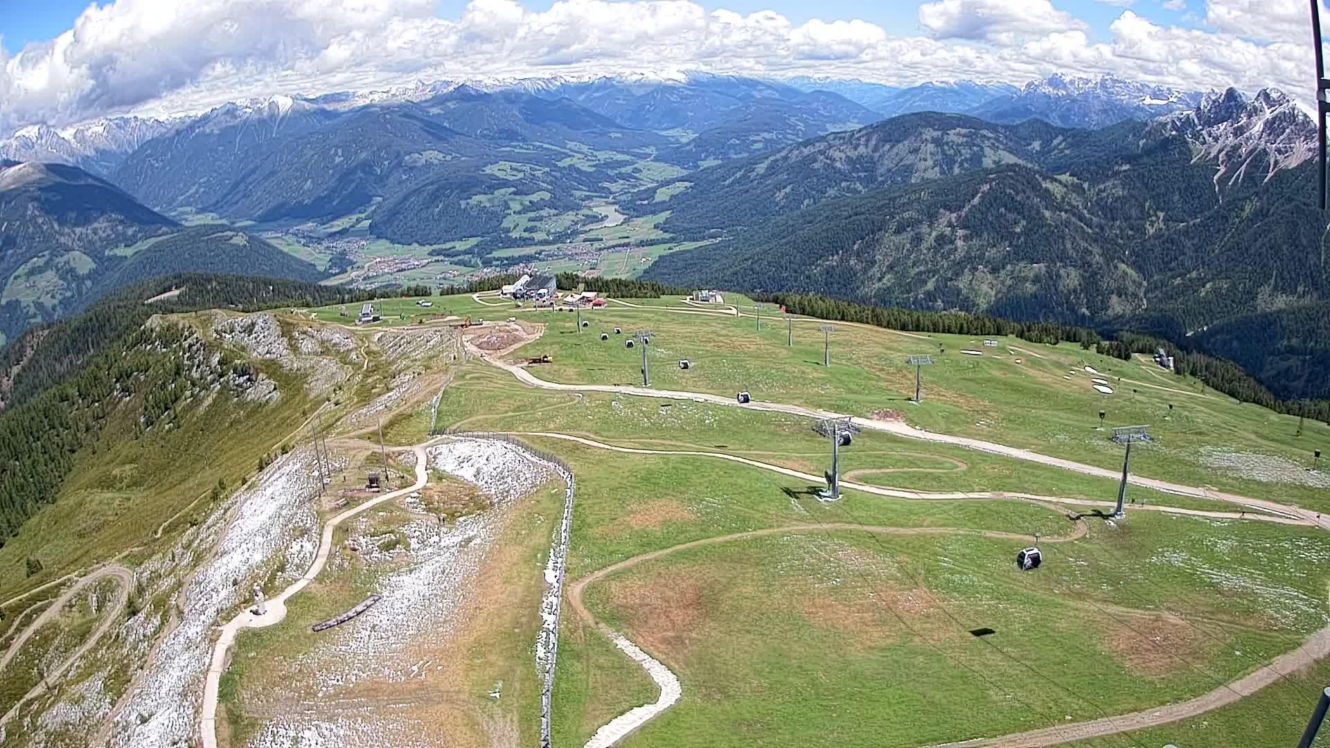 Sommet du Kronplatz | vue sur Valdaora – Olang
