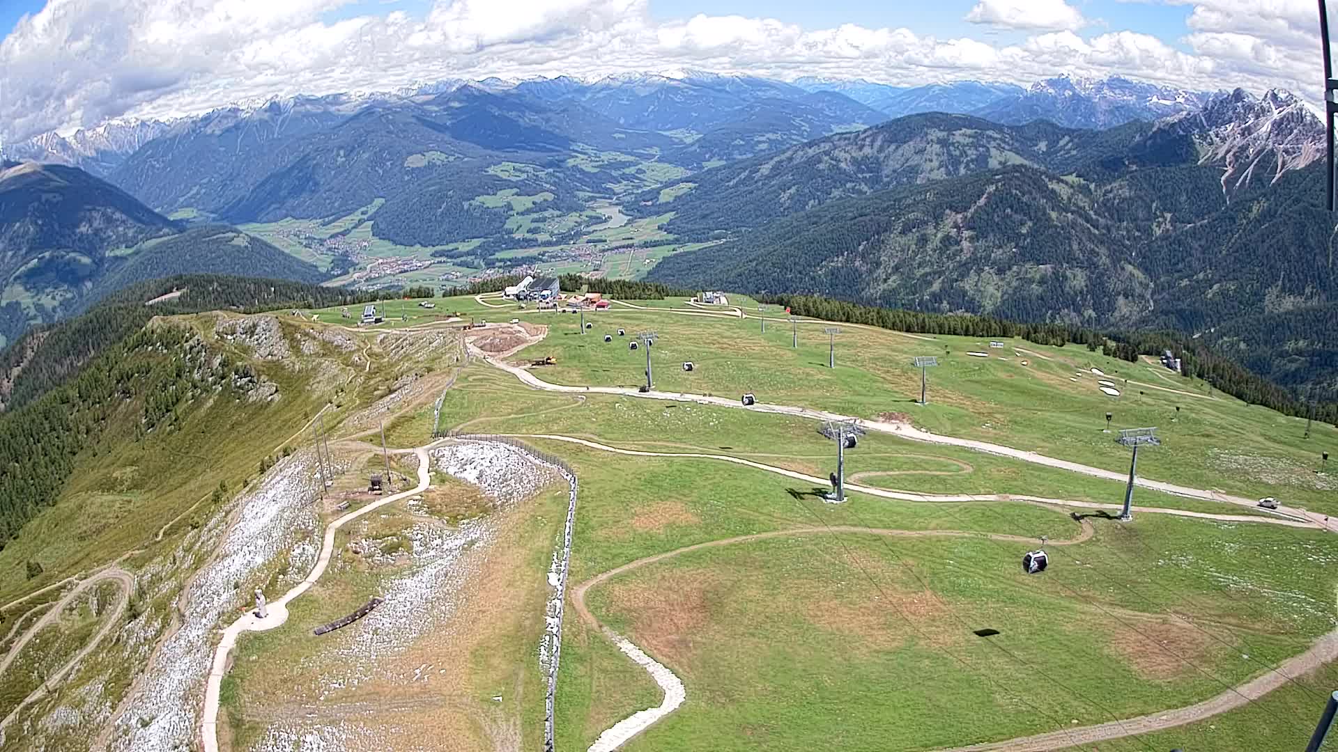 Sommet du Kronplatz | vue sur Valdaora – Olang