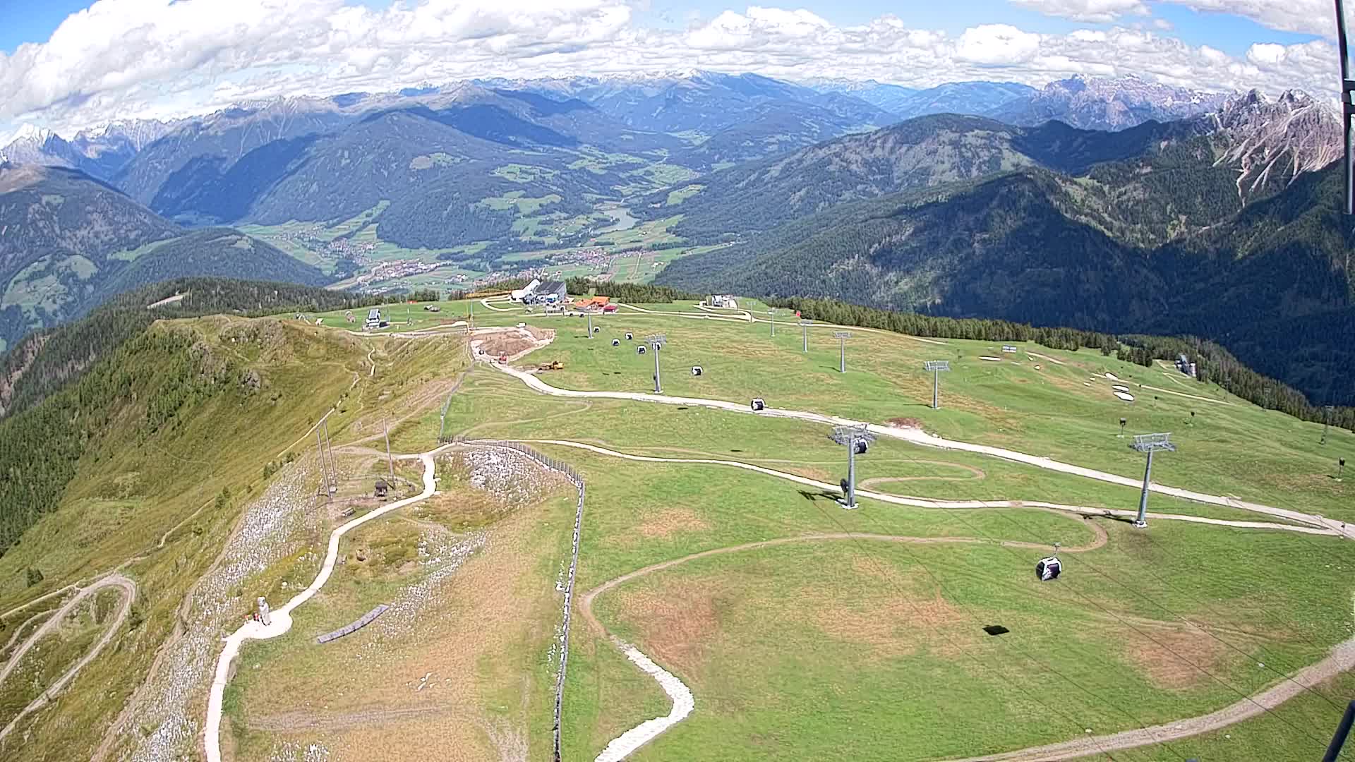 Sommet du Kronplatz | vue sur Valdaora – Olang
