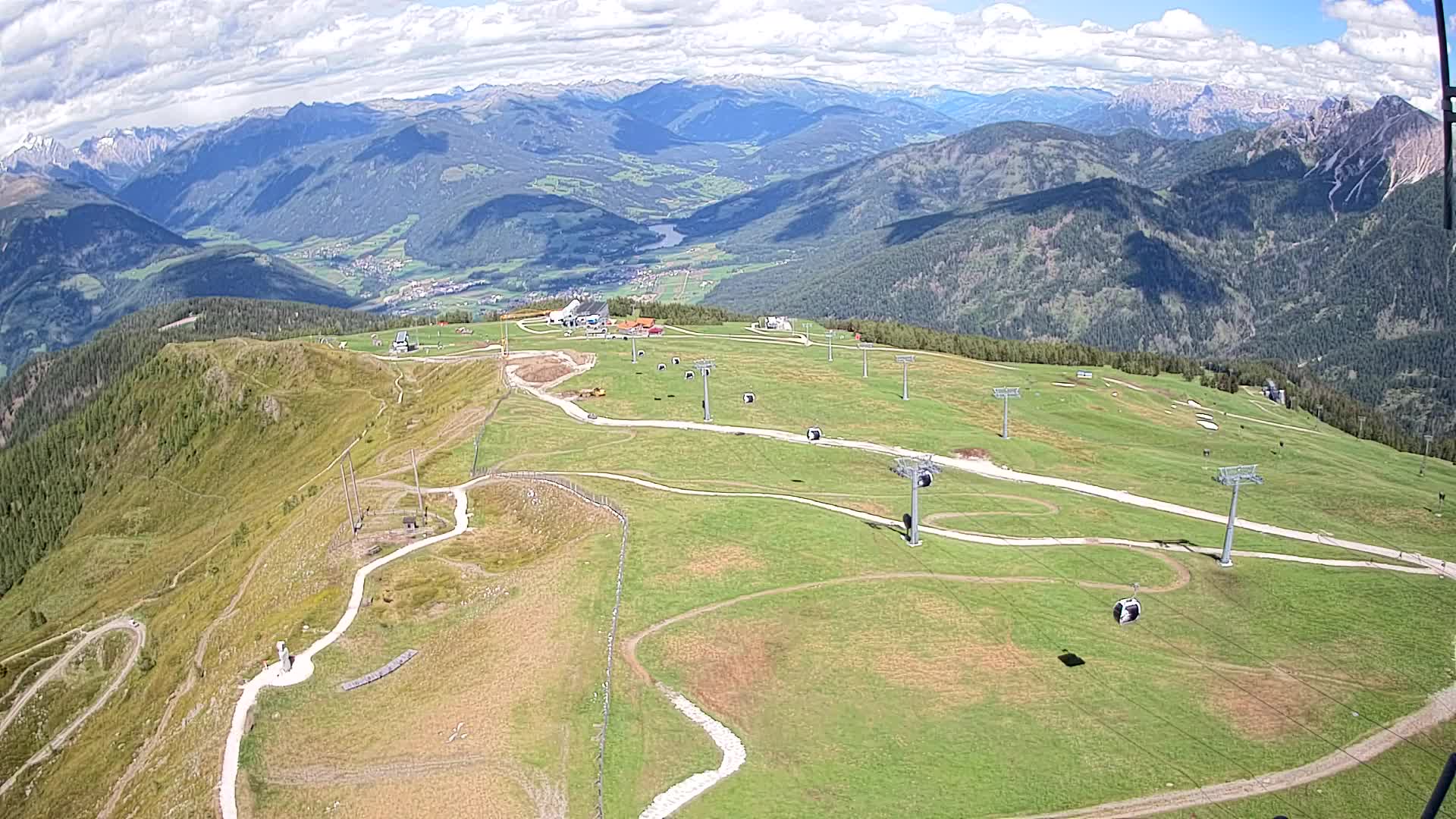 Kronplatz vrh | pogled na Valdaora – Olang