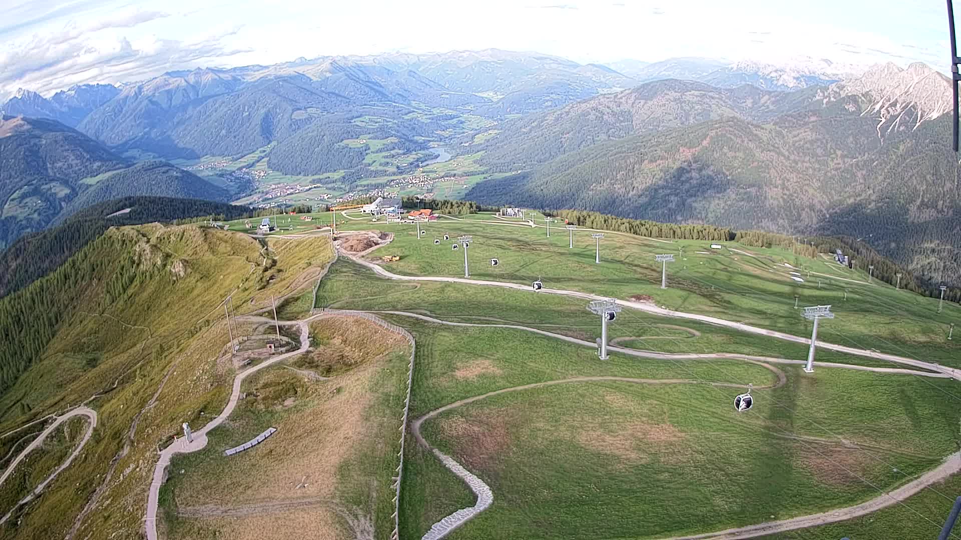Kronplatz vrh | pogled na Valdaora – Olang