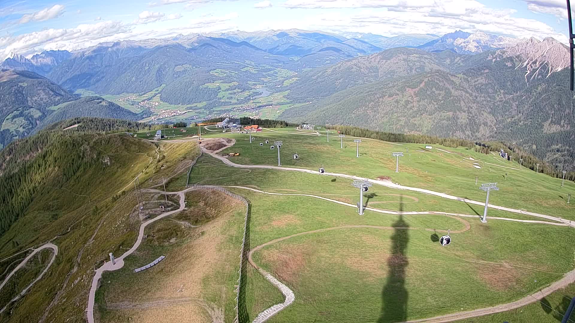 Sommet du Kronplatz | vue sur Valdaora – Olang