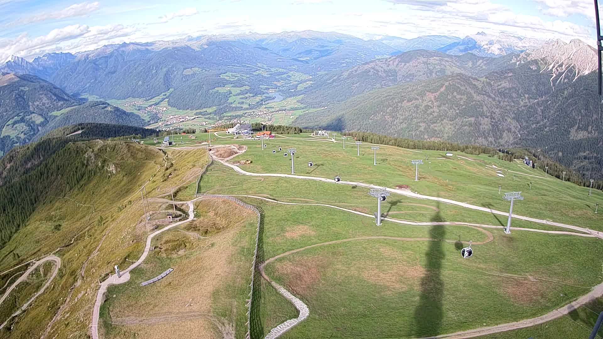 Sommet du Kronplatz | vue sur Valdaora – Olang