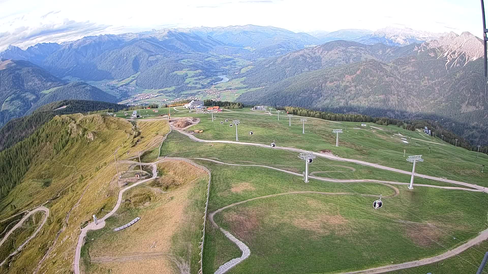 Sommet du Kronplatz | vue sur Valdaora – Olang