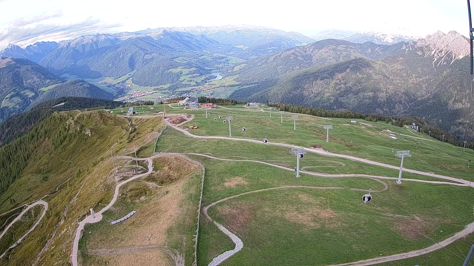 Sommet du Kronplatz | vue sur Valdaora – Olang