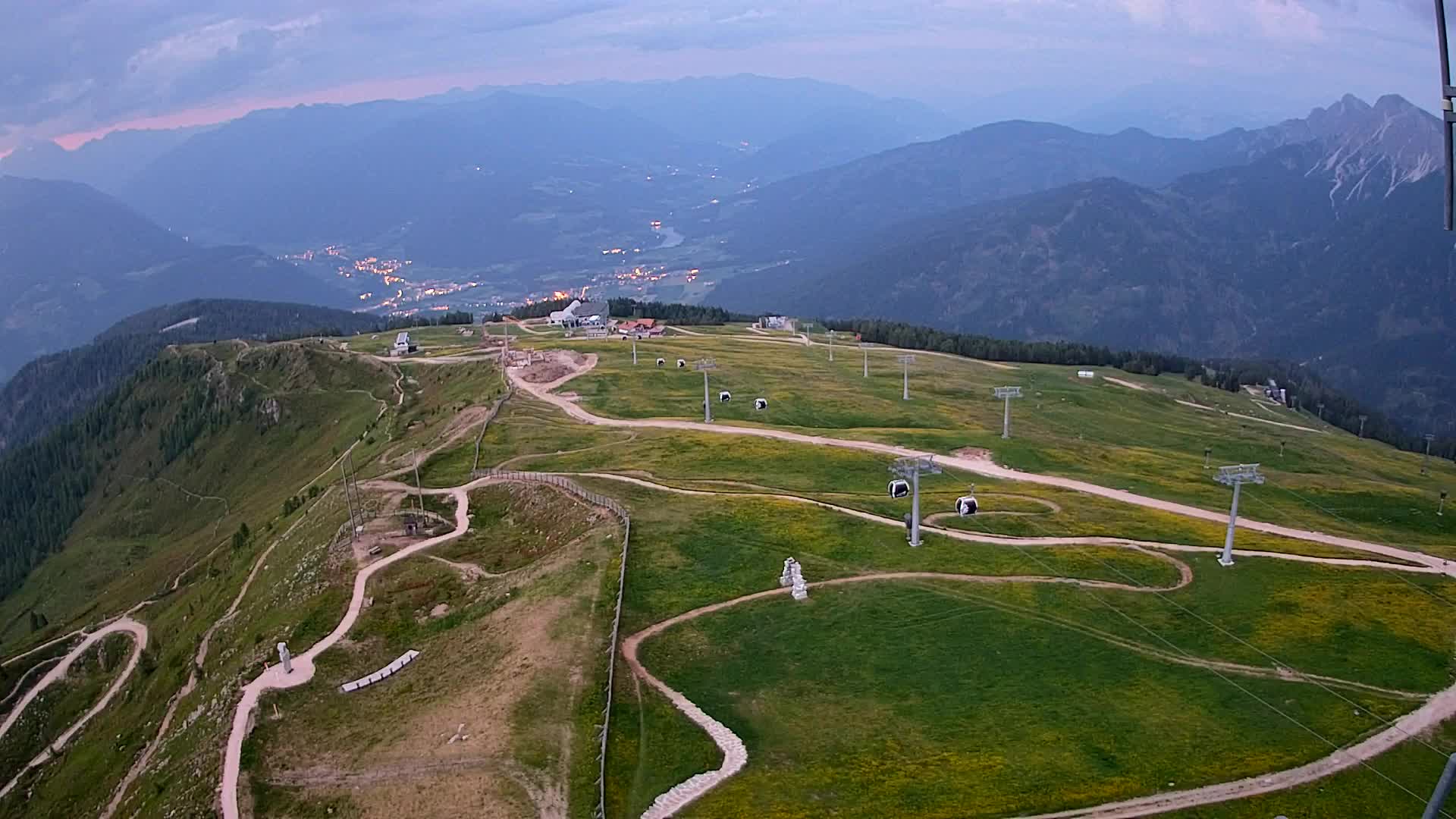 Kronplatz vrh | pogled na Valdaora – Olang
