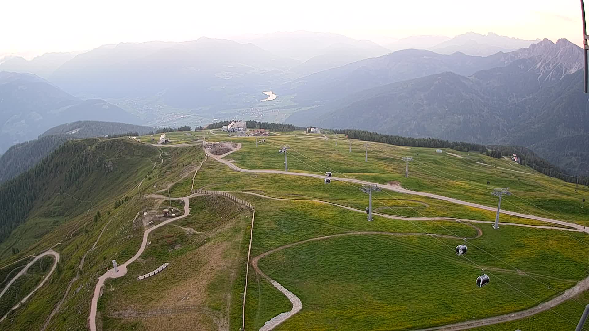 Sommet du Kronplatz | vue sur Valdaora – Olang