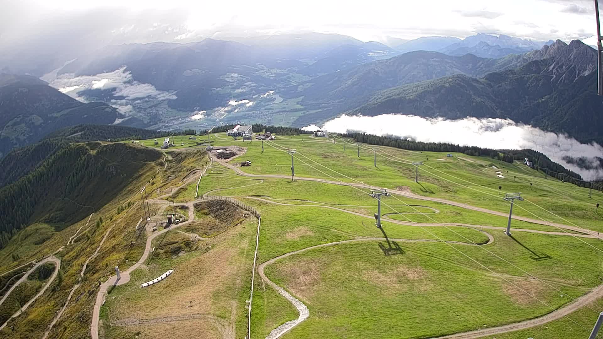 Kronplatz vrh | pogled na Valdaora – Olang