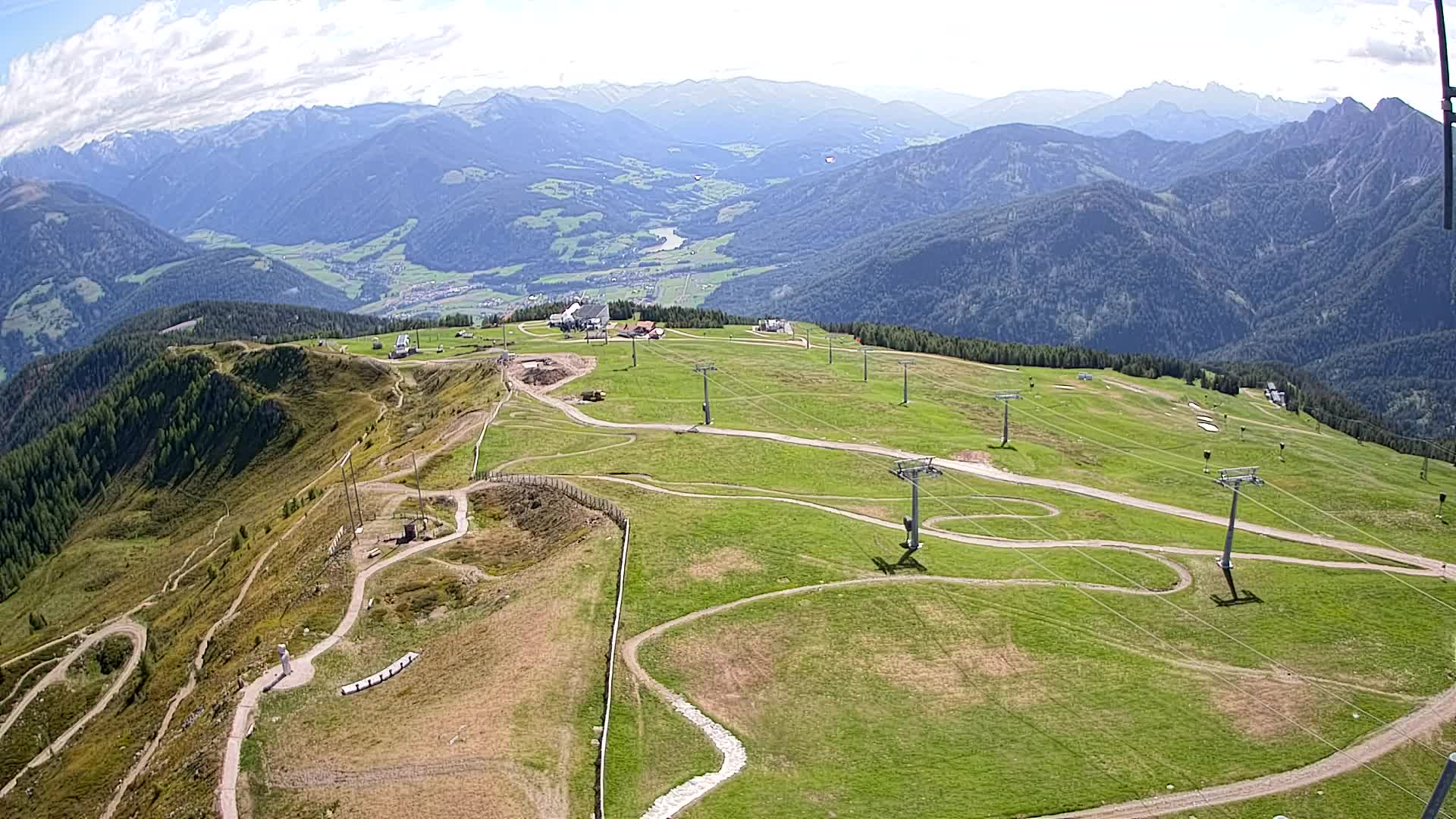 Sommet du Kronplatz | vue sur Valdaora – Olang
