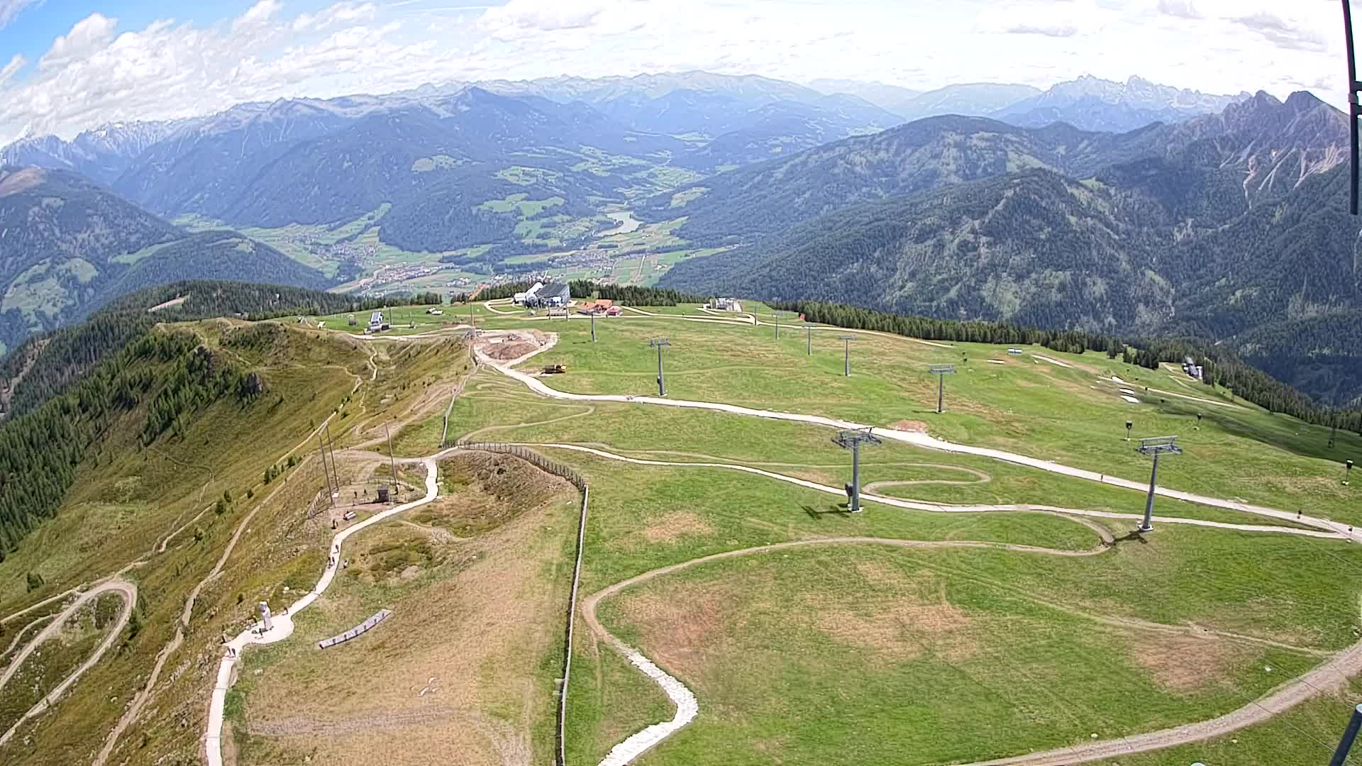 Sommet du Kronplatz | vue sur Valdaora – Olang