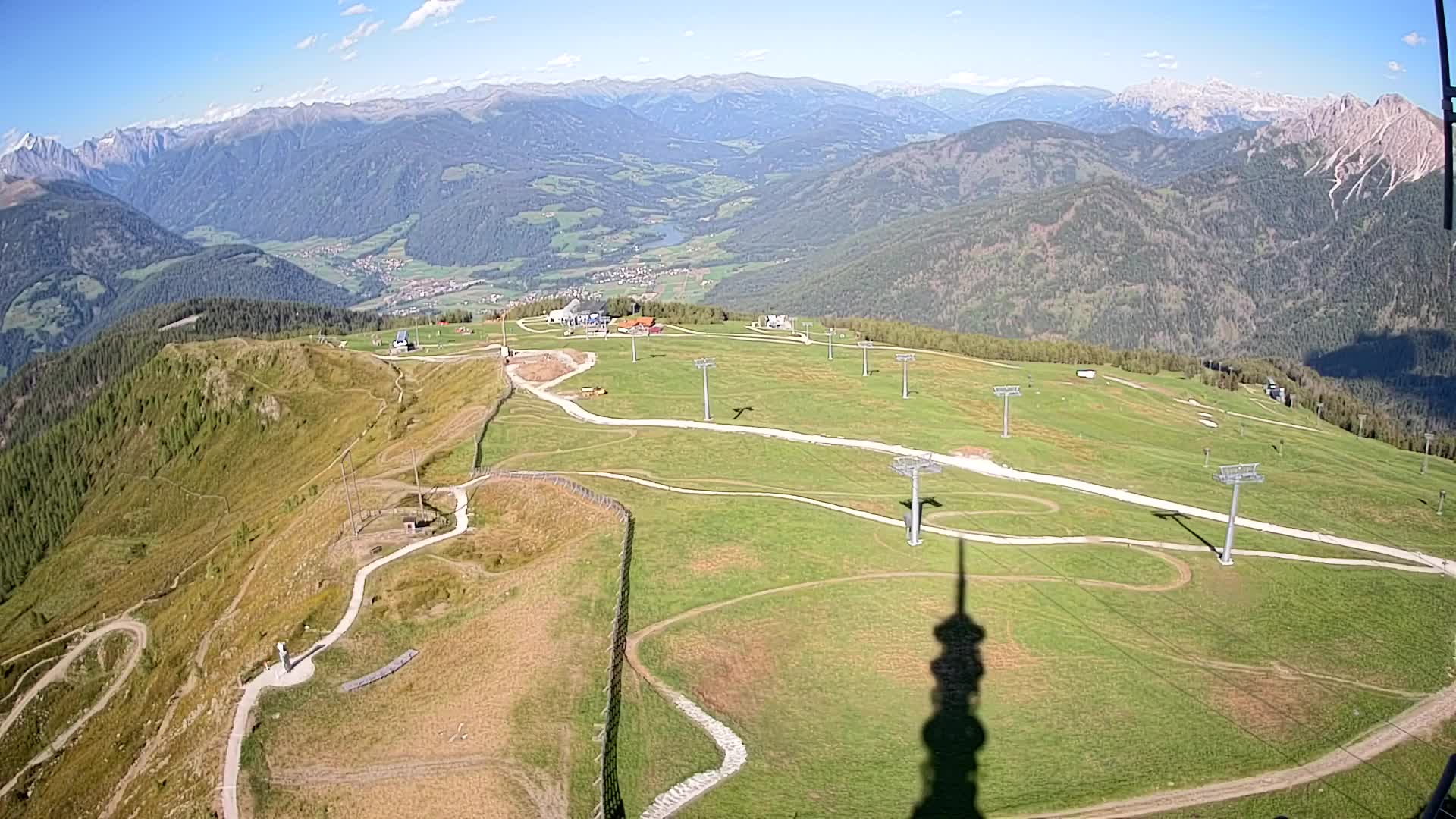 Kronplatz-Gipfel | Blick nach Olang – Valdaora