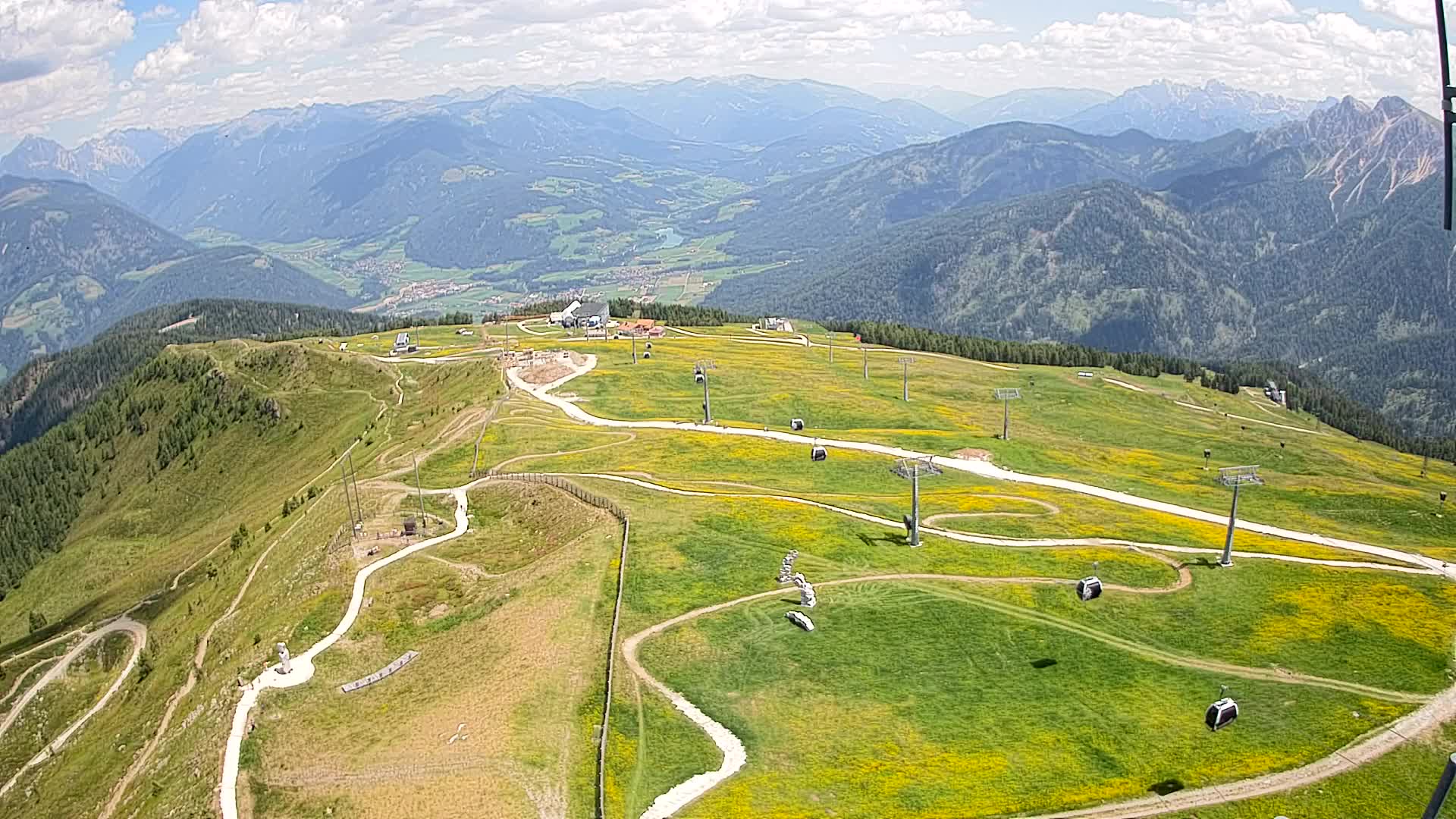 Kronplatz vrh | pogled na Valdaoro – Olang