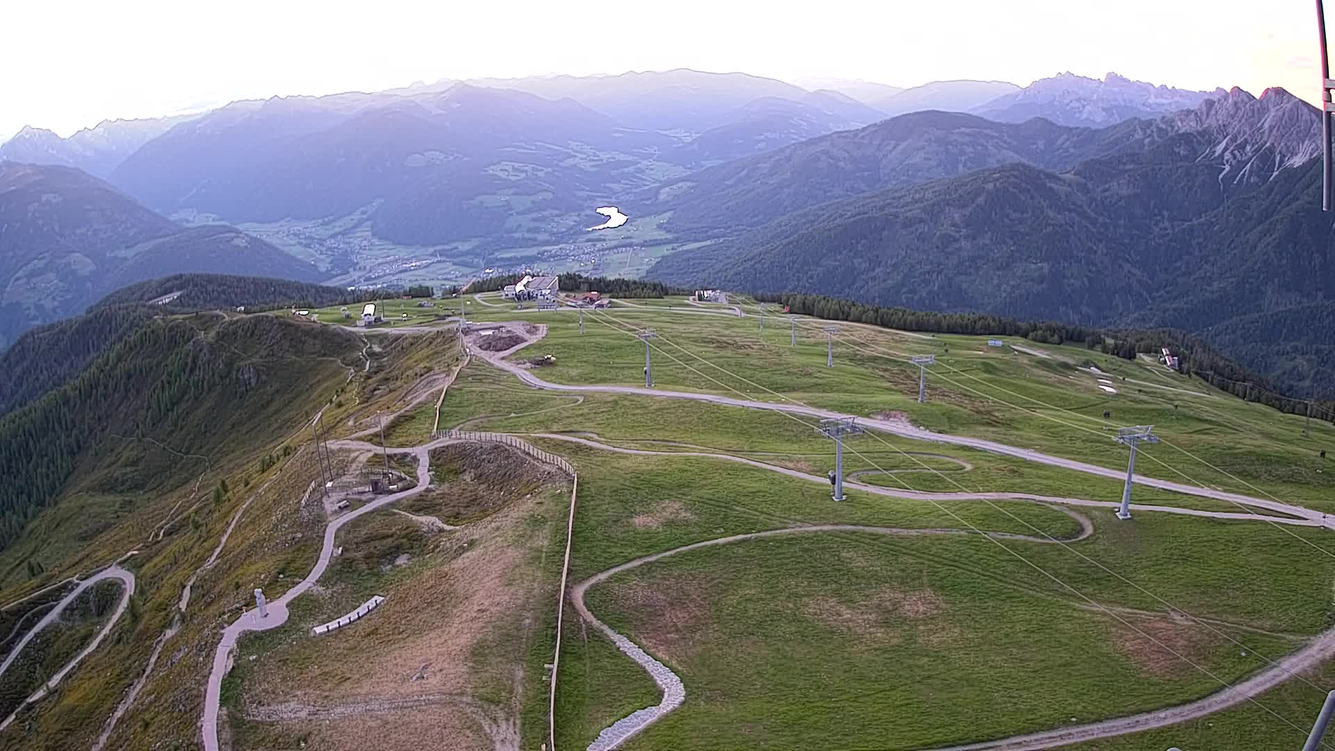Kronplatz vrh | pogled na Valdaora – Olang