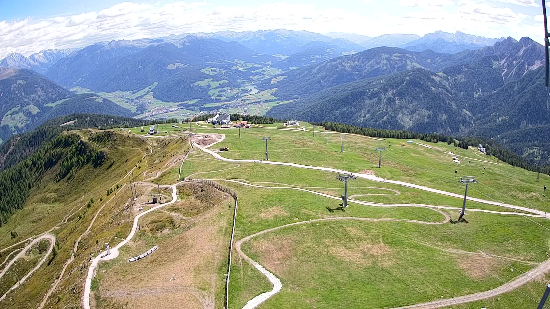 Sommet du Kronplatz | vue sur Valdaora – Olang