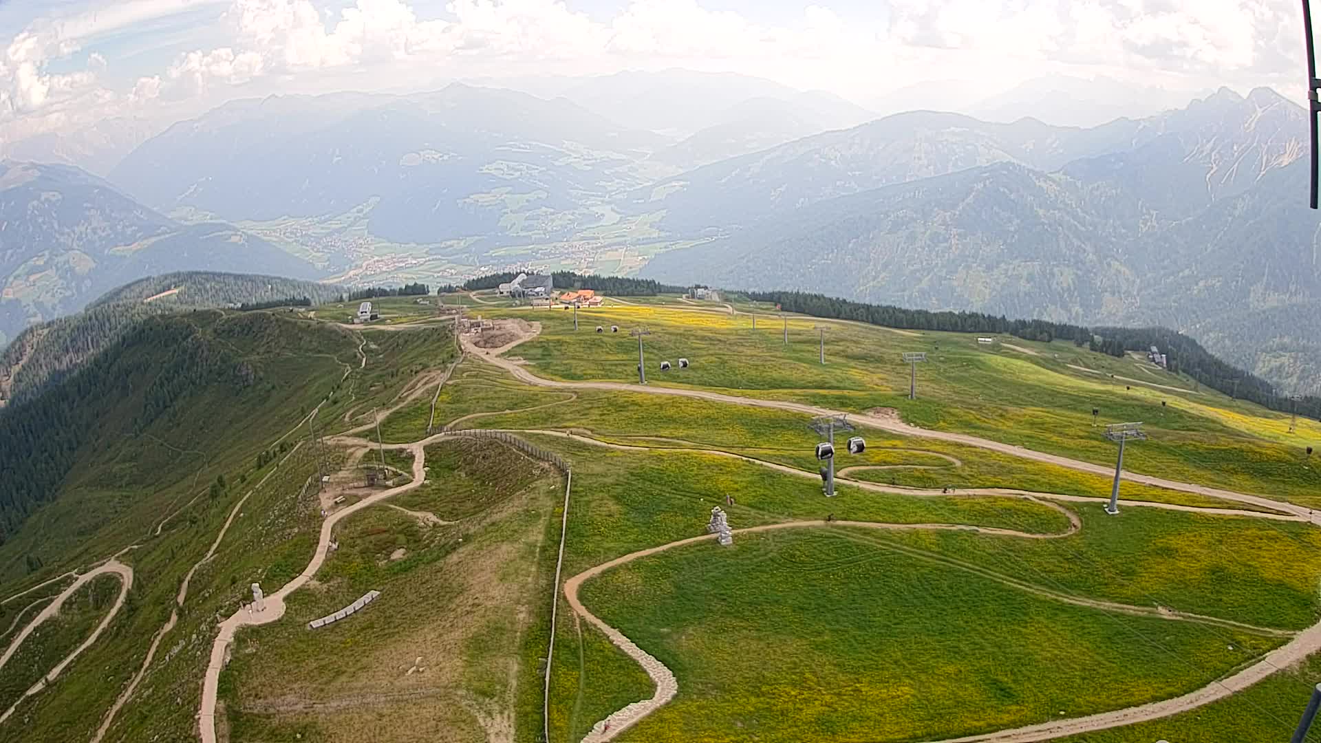 Kronplatz vrh | pogled na Valdaora – Olang